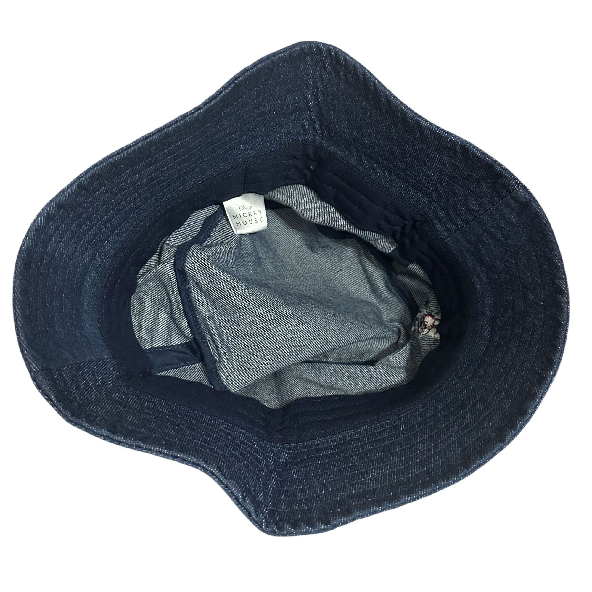 Disney Walt Disney Mickey Mouse Embroidered Bucket Hat Navy Blue De Size ONE SIZE - 5 Thumbnail