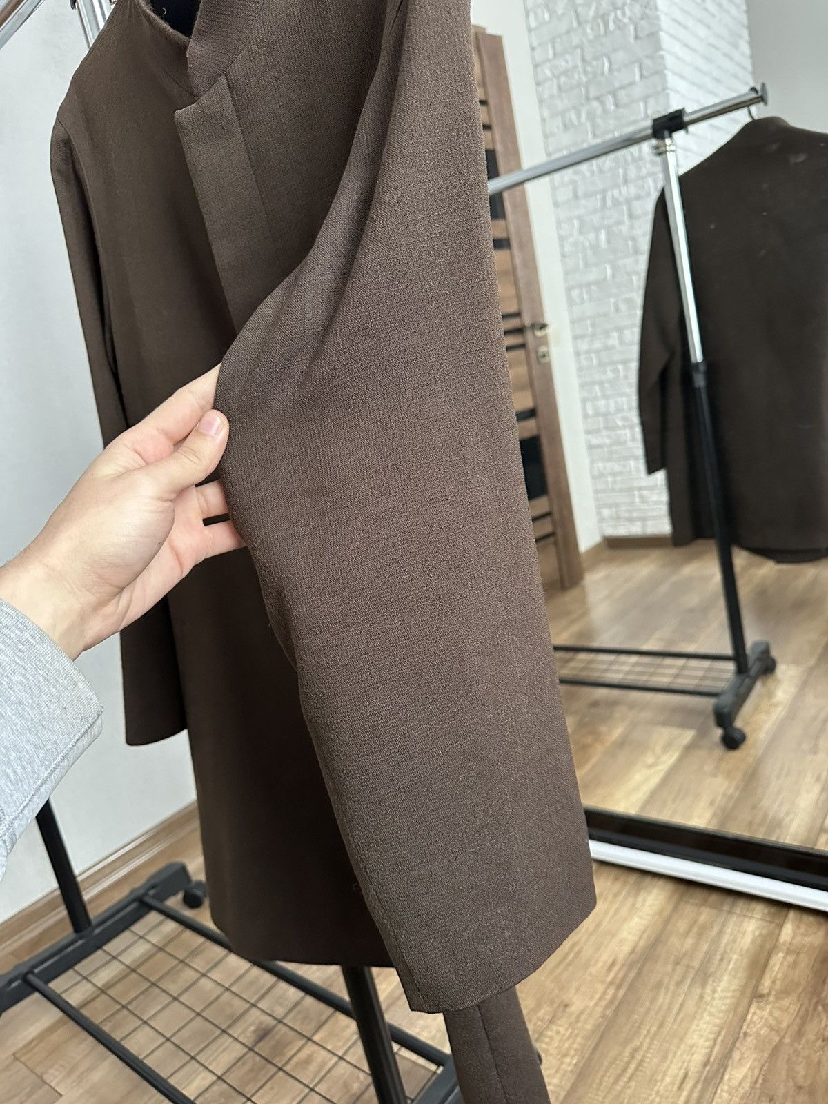 Yohji Yamamoto Yohji Yamamoto Pour Homme Vintage Wool Coat Jacket 90s Size US S / EU 44-46 / 1 - 17 Thumbnail