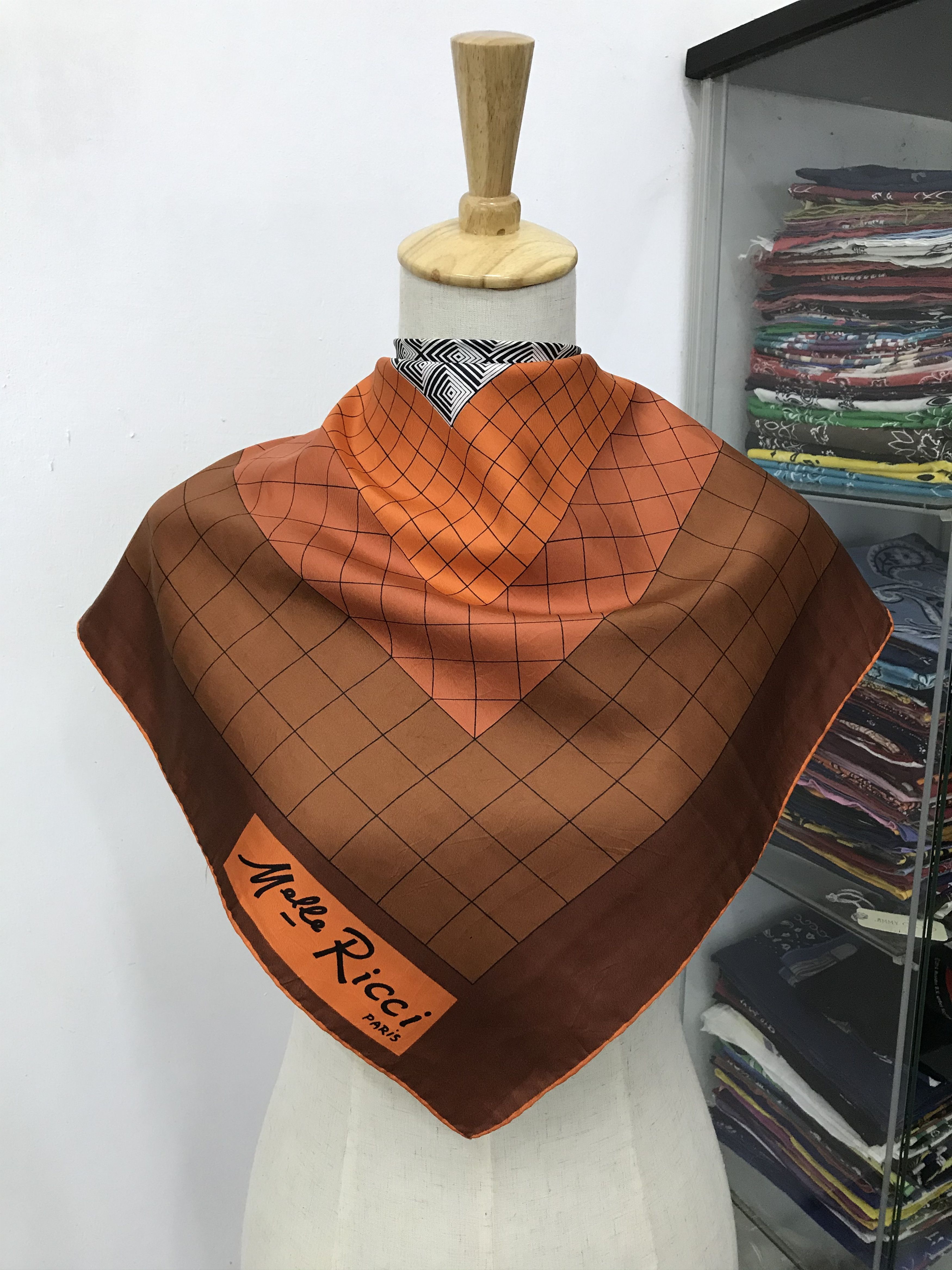 Other Vintage Melle Ricci Silk scarf Size ONE SIZE - 1 Thumbnail