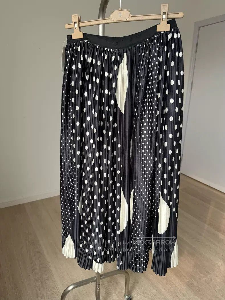 Dries Van Noten Dries Van Noten Polka Dot Midi Skirt Size 35" - 4 Thumbnail