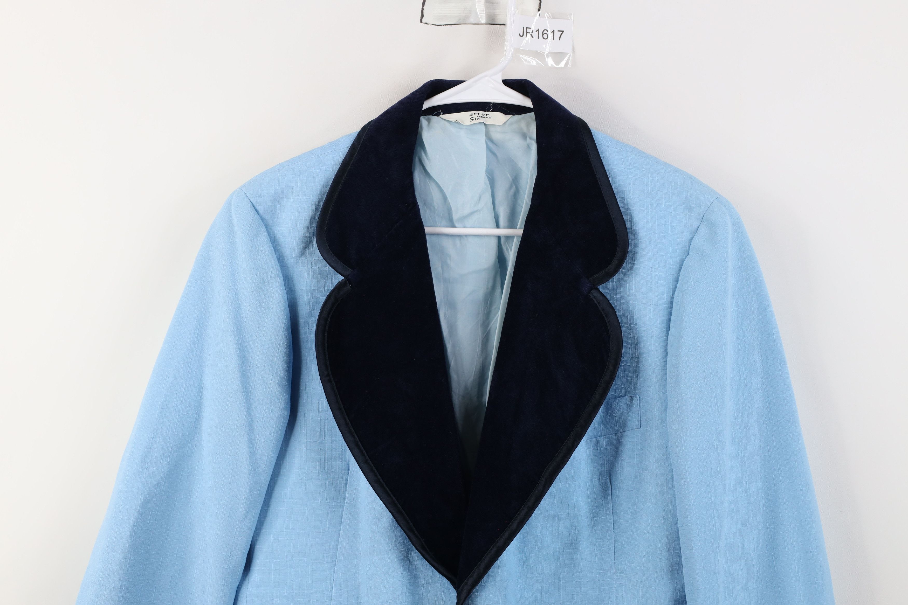 Vintage Vintage 60s Rockabilly Trim Prom Tuxedo Blazer Jacket USA Size US L / EU 52-54 / 3 - 2 Thumbnail