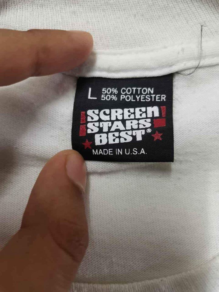 Other VINTAGE 80S SCREEN STAR BEST WHITE PLAIN Size US L / EU 52-54 / 3 - 2 Thumbnail