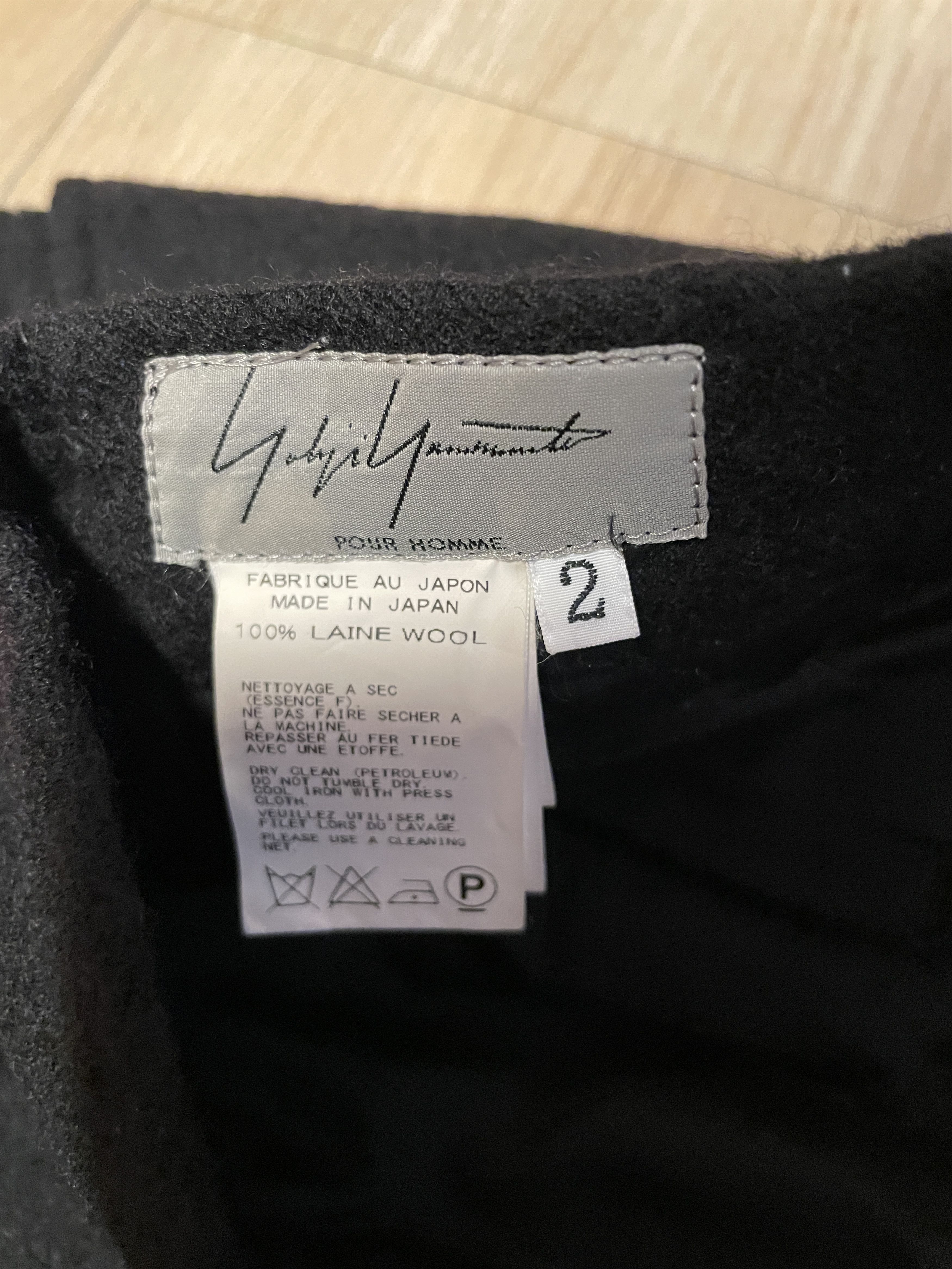 Yohji Yamamoto Yohji Yamamoto Lo-Waist Print Cropped Pants Size US 34 / EU 50 - 9 Thumbnail