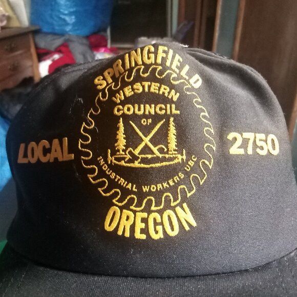 Other Vintage Western Council Industrial Workers Union Hat Size ONE SIZE - 2 Thumbnail