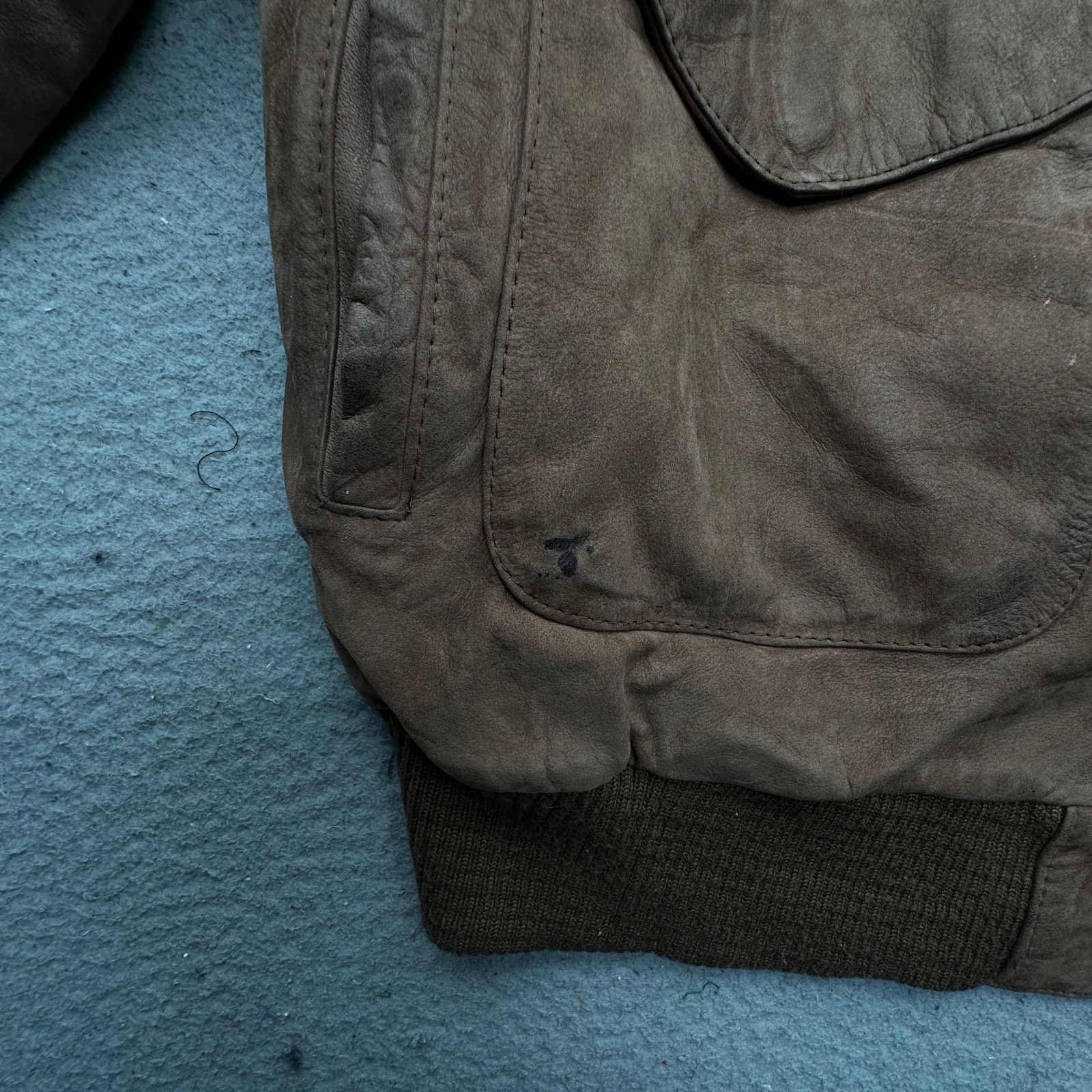 G-III Vintage Global Identity GIII Leather Aviator Bomber Jacket L Size US L / EU 52-54 / 3 - 12 Thumbnail