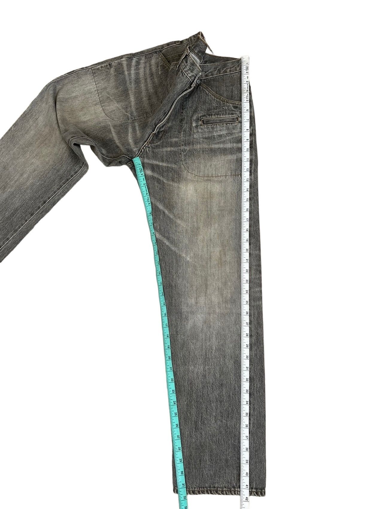 QUENCHLOUD Vintage QUENCH TOKYO Dirty Mud Denim Selvedge Jeans Size US 32 / EU 48 - 5 Thumbnail