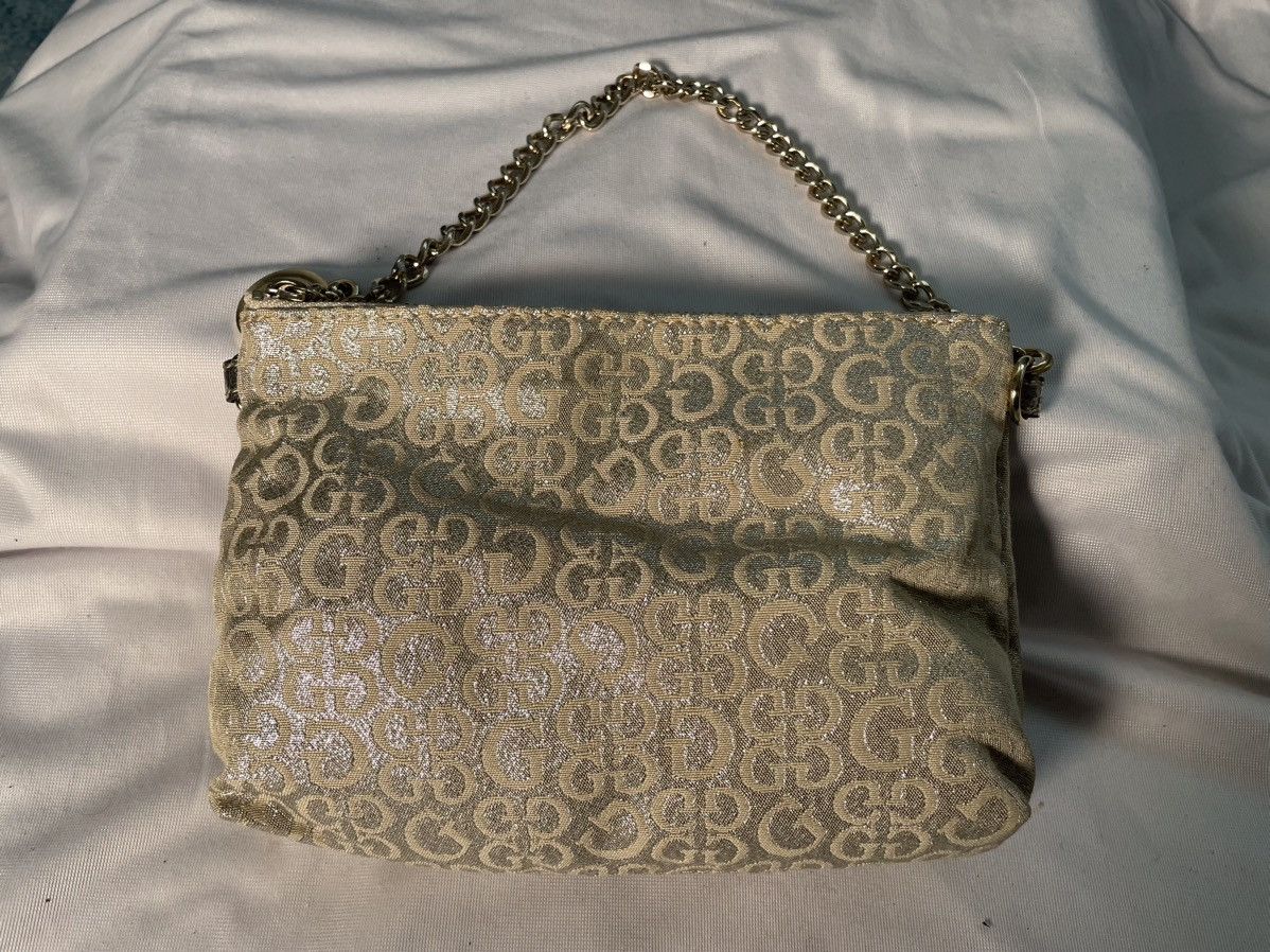 Guess Guess Logo Gold and Silver Evening Bag Size ONE SIZE - 2 Thumbnail