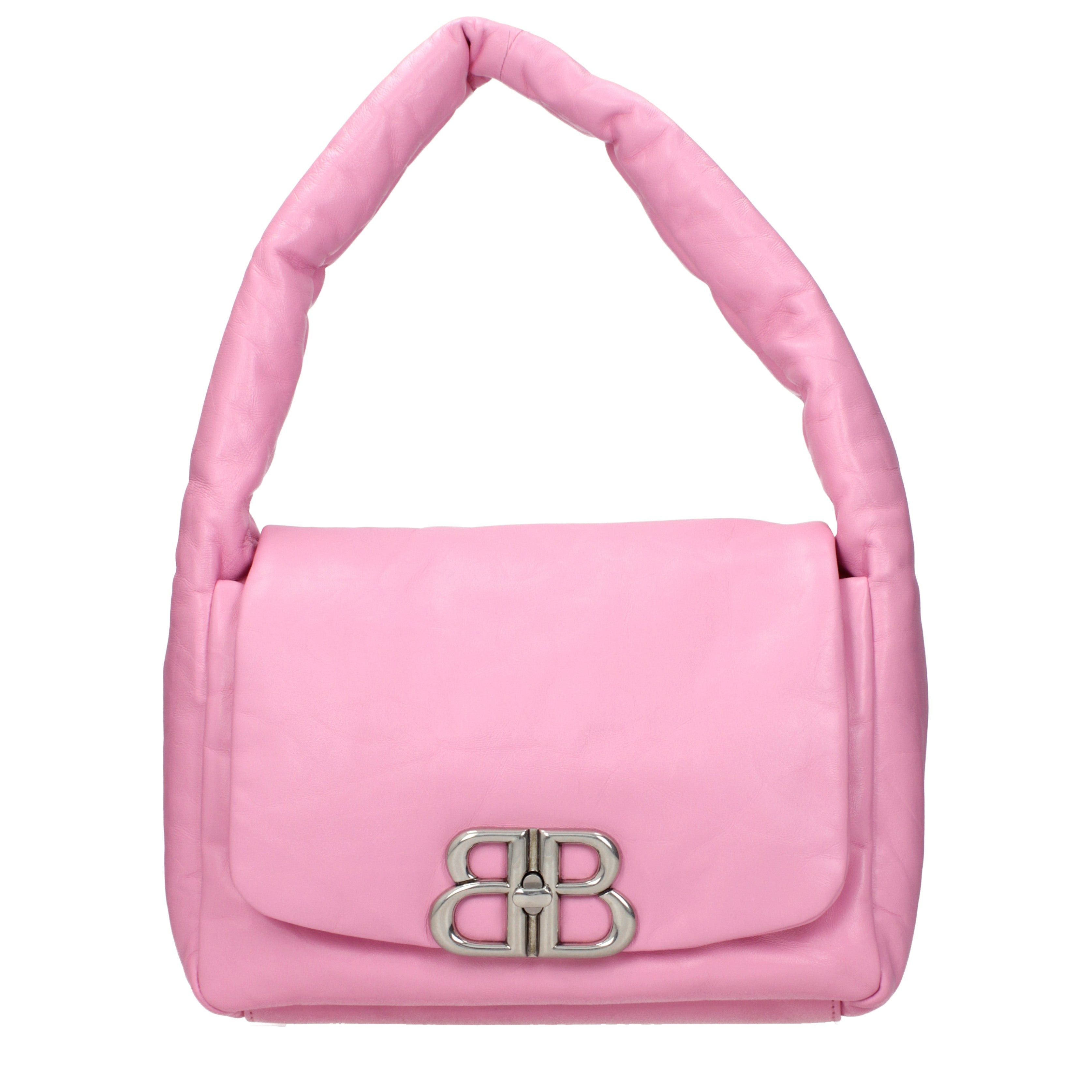 Balenciaga Balenciaga Handbags Women Leather Pink Size ONE SIZE - 1 Thumbnail