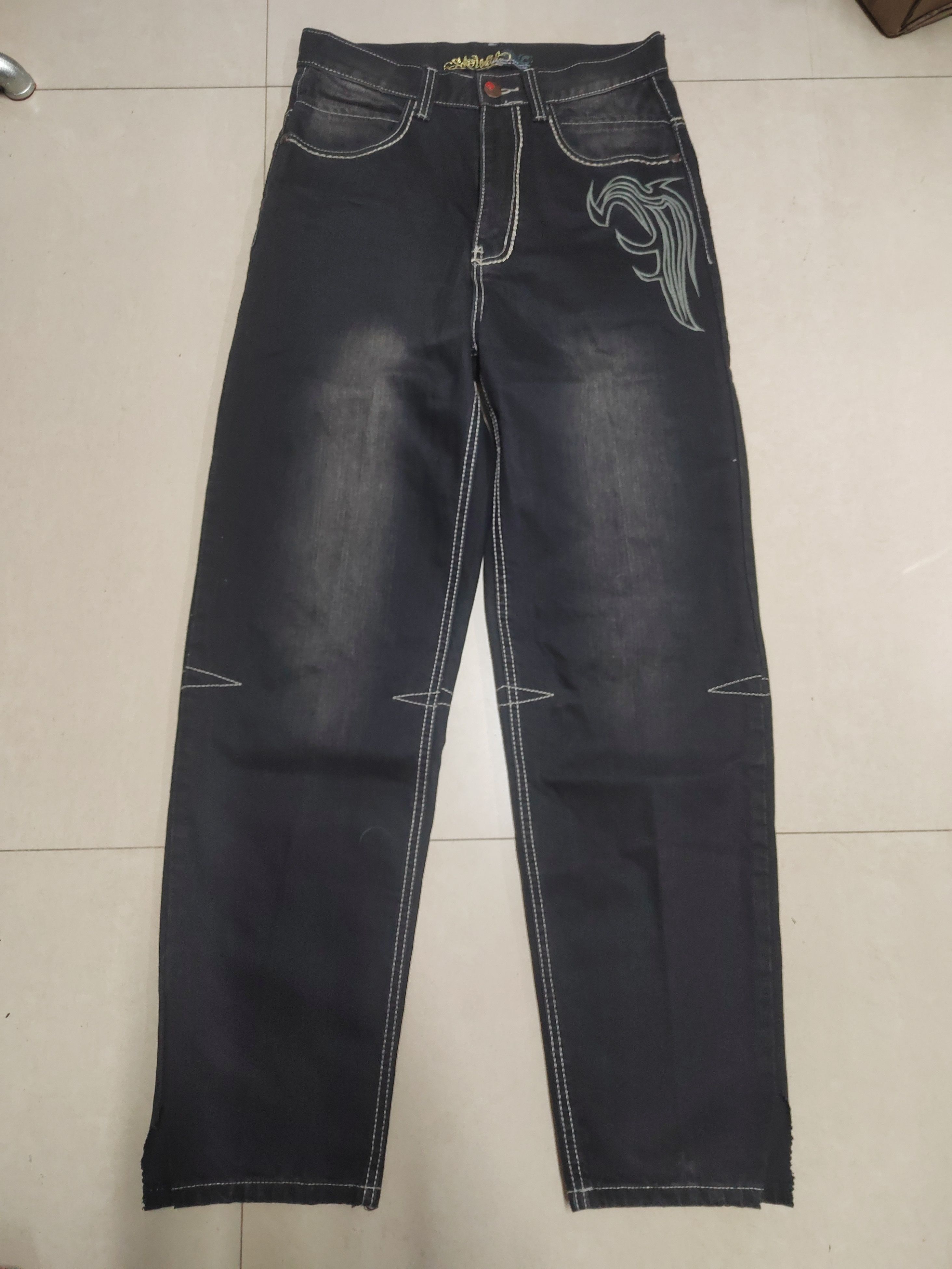 Ecko Unltd. ecko unltd grunge wings baggy jeans Size US 30 / EU 46 - 2 Thumbnail