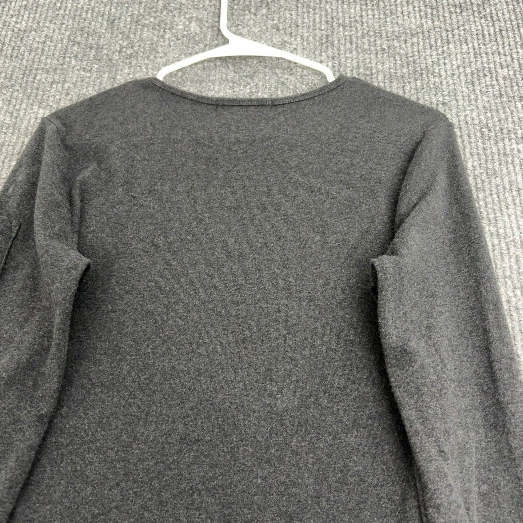 Ralph Lauren Lauren Ralph Lauren Top Womens M Gray Cotton Long Sleeve Pocket Casual Classic Shirt Ladies M Gray Pocket Size M / US 6-8 / IT 42-44 - 7 Thumbnail