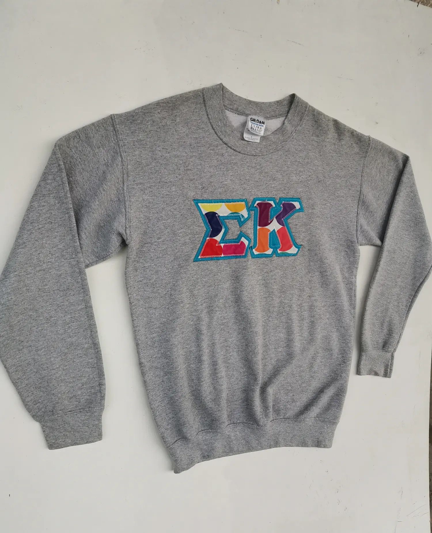 Gildan Rare!!! EK Spell Out Big Logo Sweatshirt Size US S / EU 44-46 / 1 - 8 Thumbnail