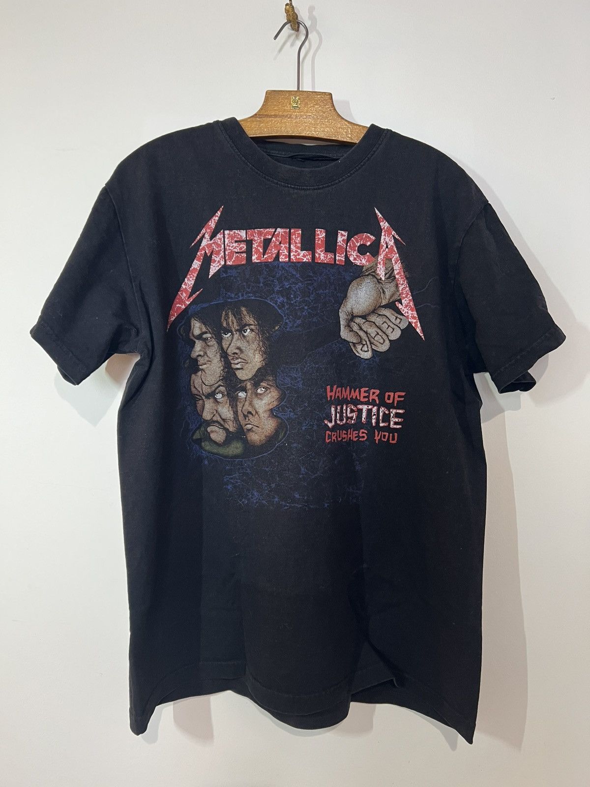 Shirt vintage Metallica early Y2K Justice