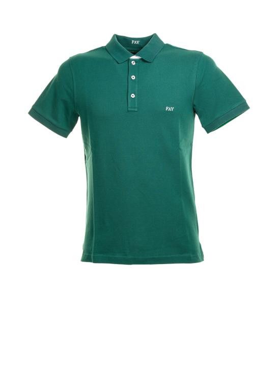 Fay FAY Men Polo Shirts NPMB246135S TDWV802 Green Size US S / EU 44-46 / 1 - 1 Thumbnail