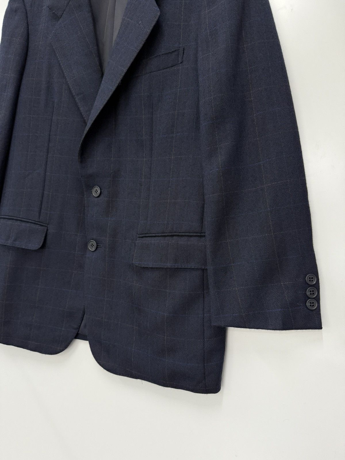 Balenciaga 🔥 BALENCIAGA PARIS PLAID SINGLE BREASTED Size 34S - 2 Thumbnail