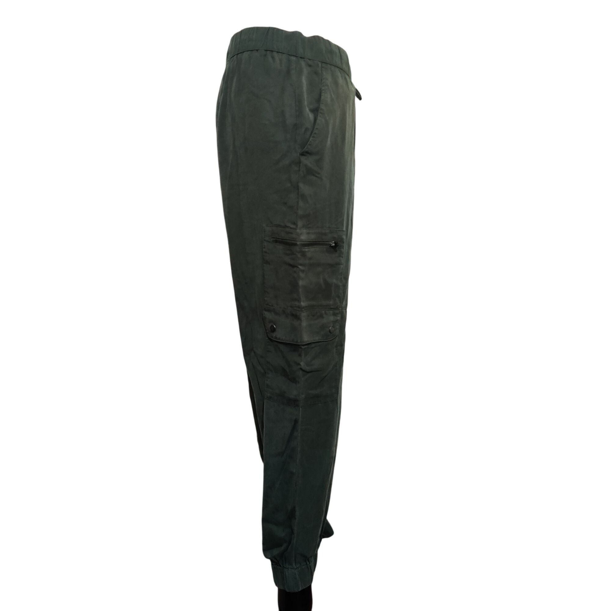 Banana Republic Banana Republic Womens Pants Cargo Y2K Indie Utility Army Ol Size 42" / US 20 - 3 Thumbnail