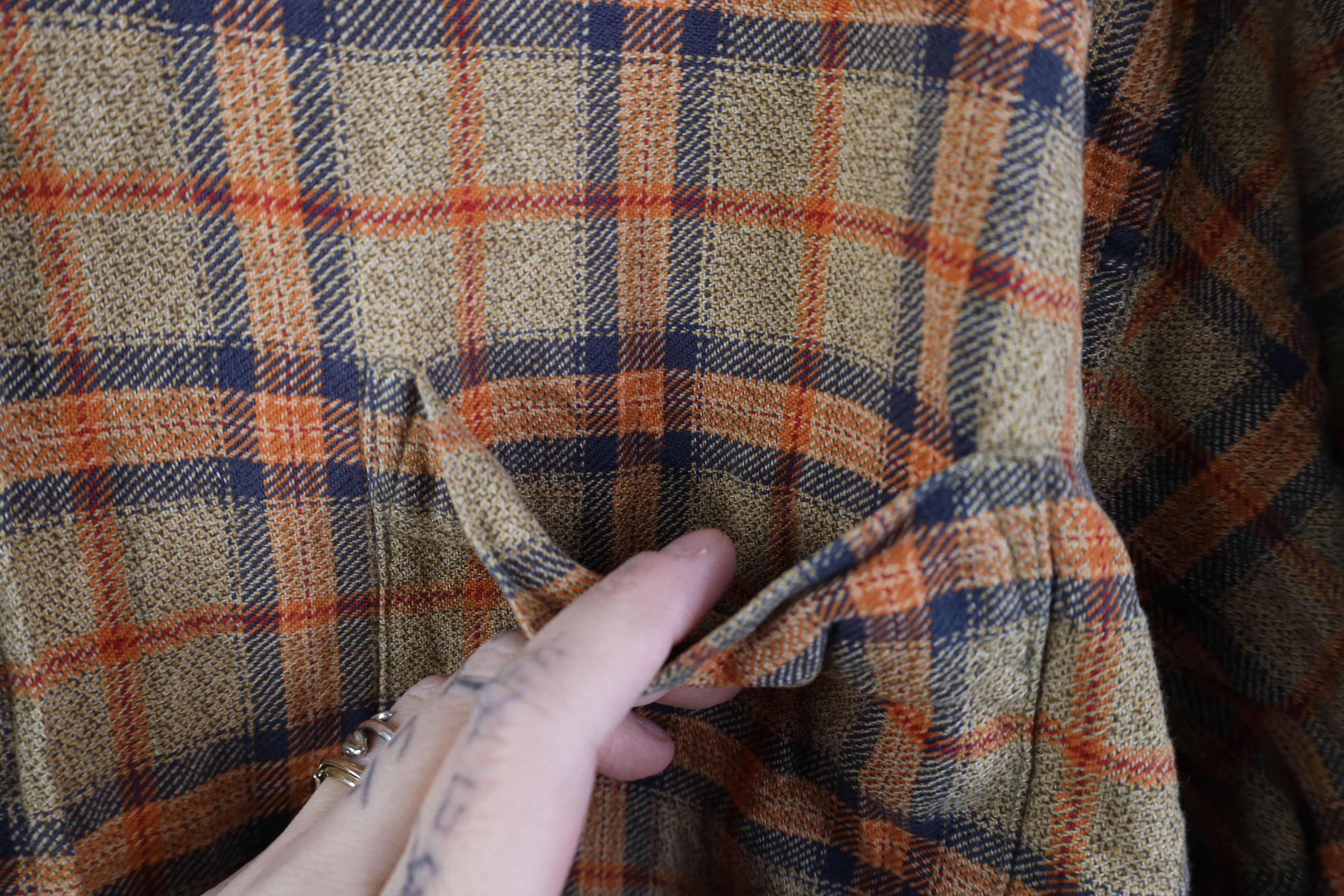 Vintage Vintage 90s Streetwear Flannel Collared Button Down Shirt Size US L / EU 52-54 / 3 - 6 Thumbnail
