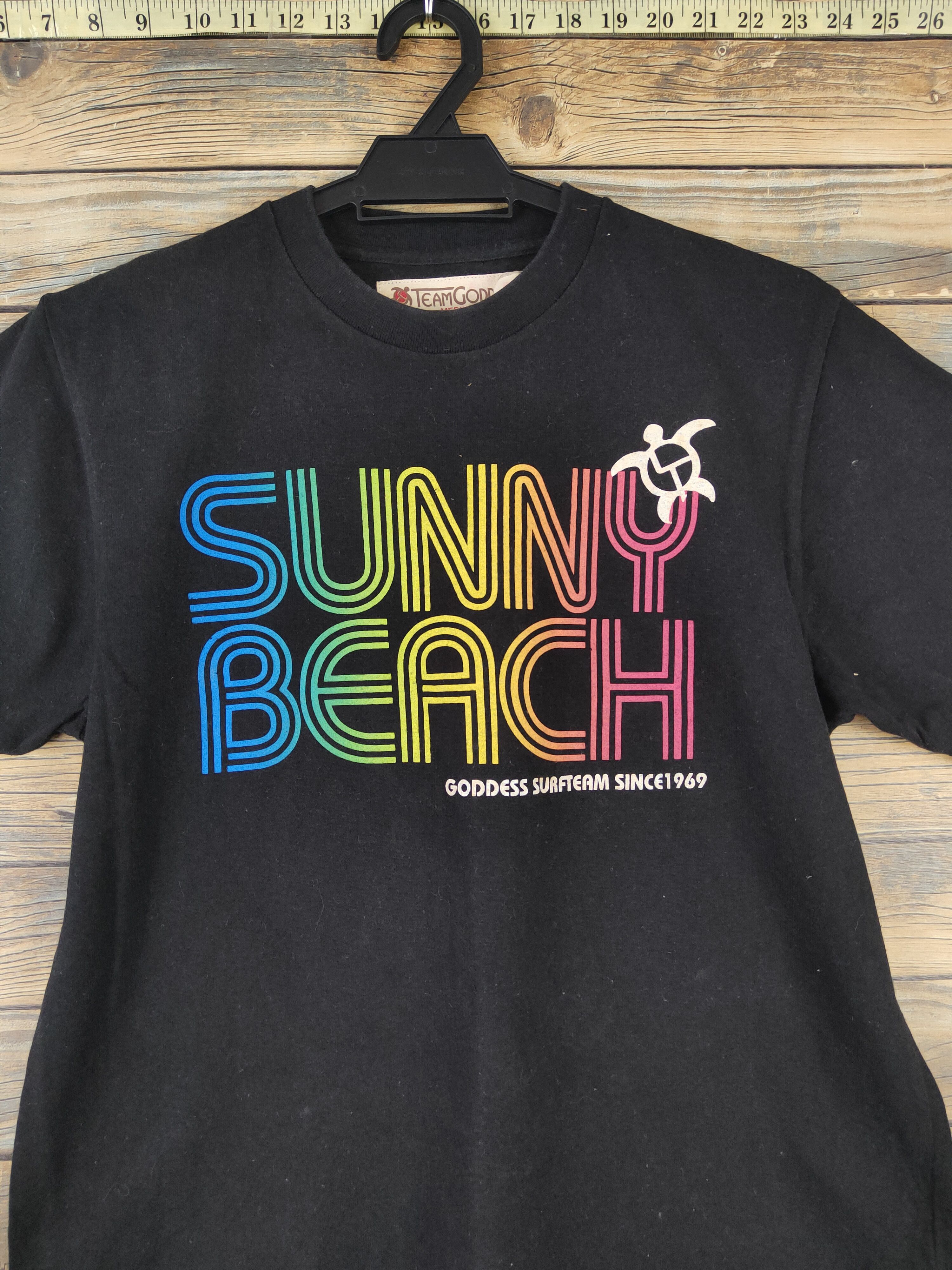 Japanese Brand × Vintage DL Team Goddess hawaian surf Black Short Sleeve T-shirt #627 Size US M / EU 48-50 / 2 - 3 Thumbnail