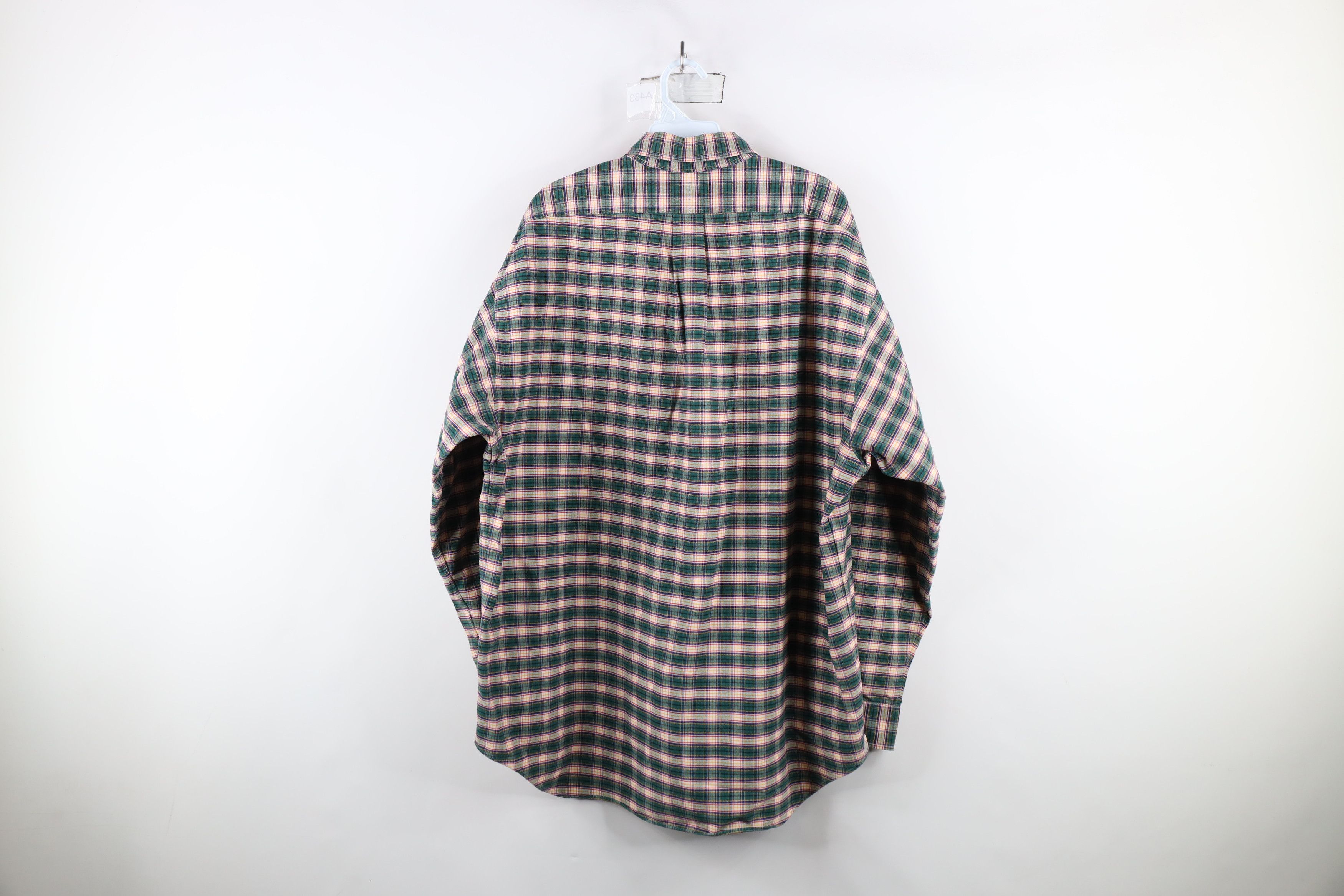 Ralph Lauren × Vintage Vintage 90s Ralph Lauren Shirt Oversized Button Down Shirt Size US L / EU 52-54 / 3 - 4 Thumbnail