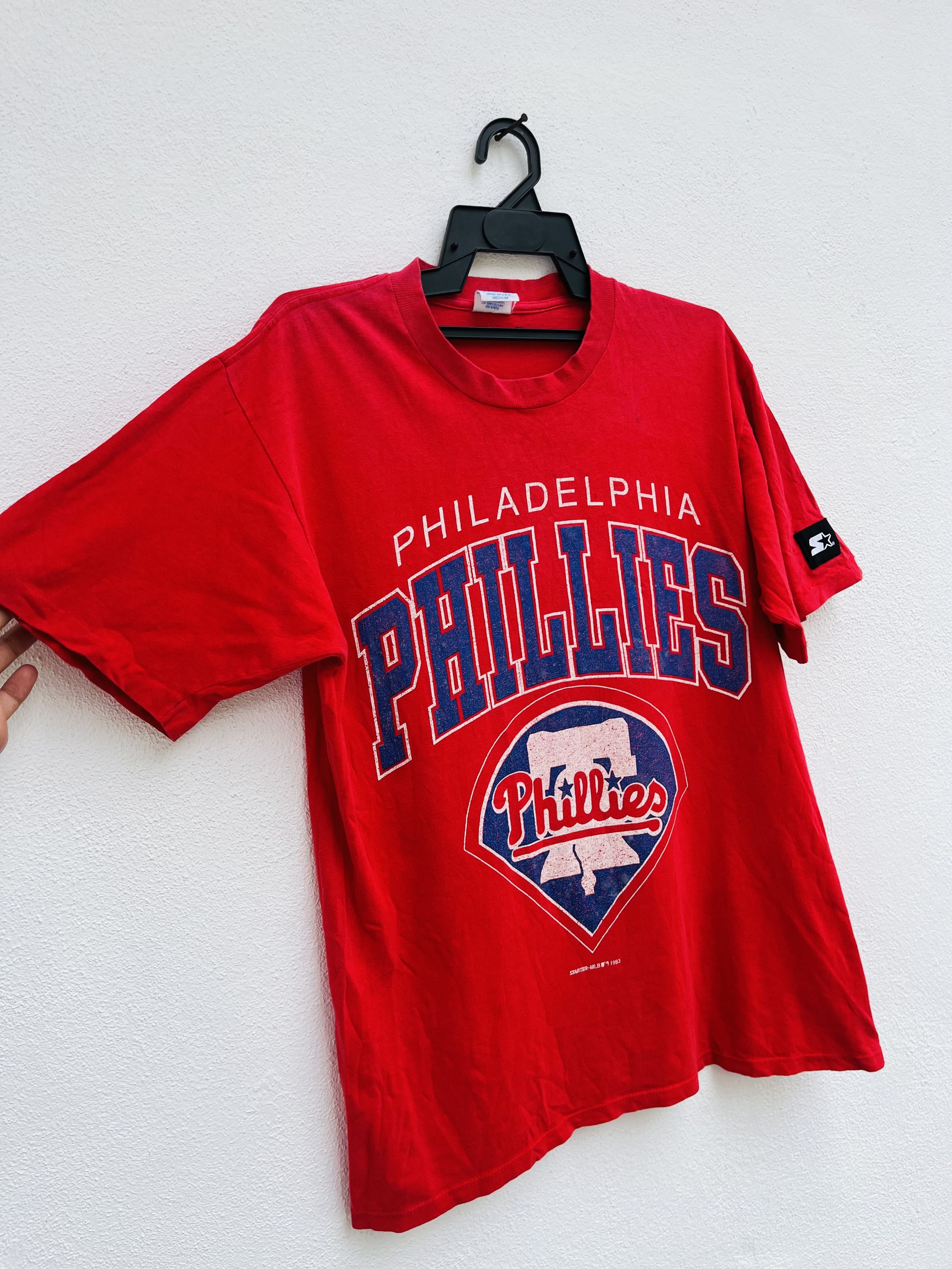 Starter × Vintage Vintage Philadelphia Phillies Starter Streetwear Fashion Size US L / EU 52-54 / 3 - 3 Thumbnail