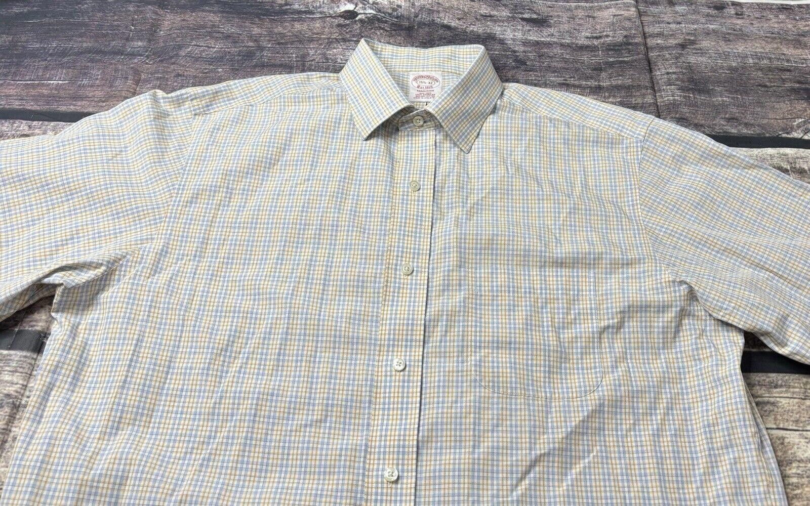 Brooks Brothers Brooks Brothers Shirt Men's 15.5 32 Madison Non Iron Supima Size US XL / EU 56 / 4 - 4 Thumbnail