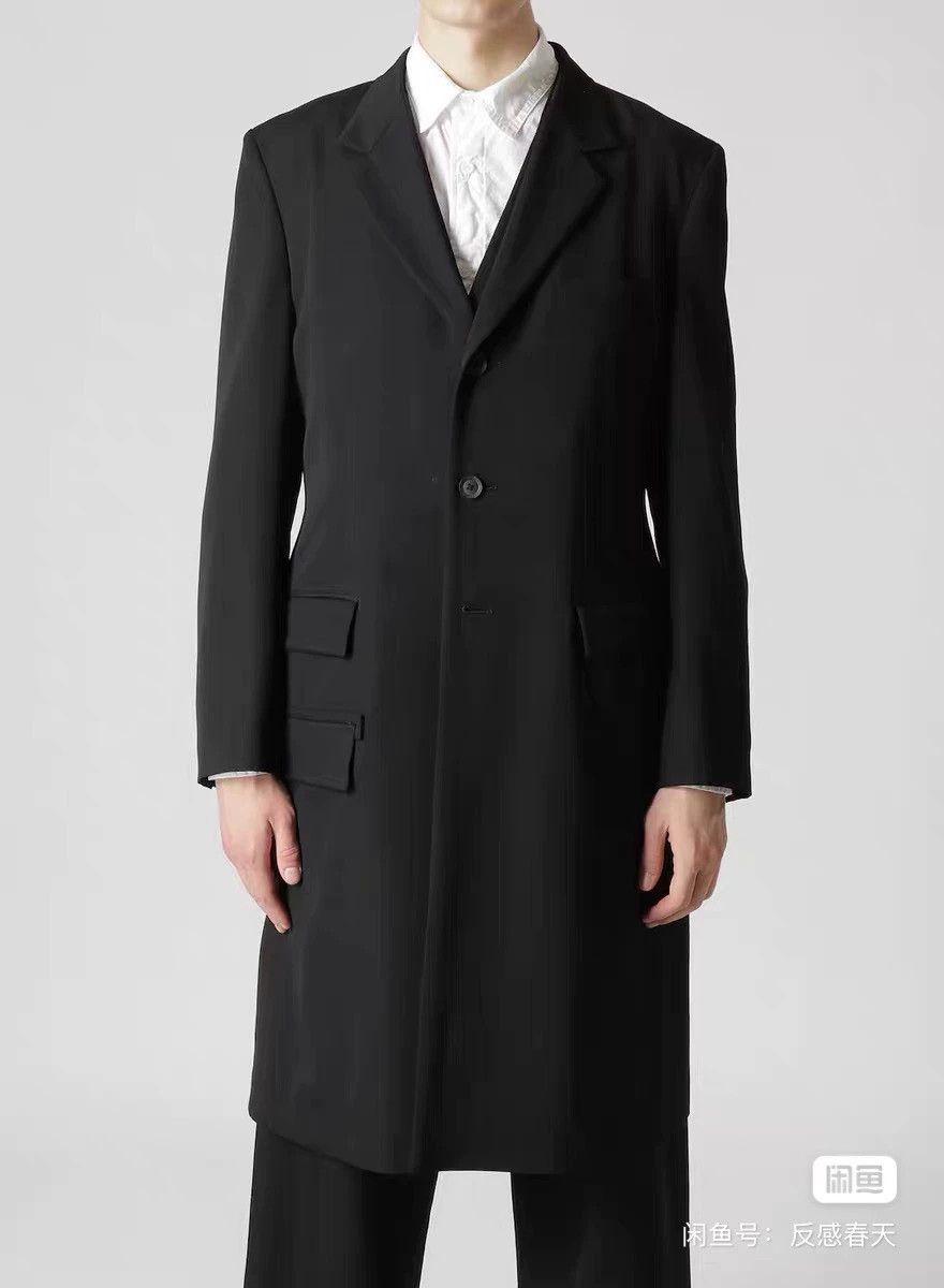 Yohji Yamamoto Yohji Yamamoto 23AW Regulation Dr.jkt Cashmere Coat Size US M / EU 48-50 / 2 - 4 Thumbnail