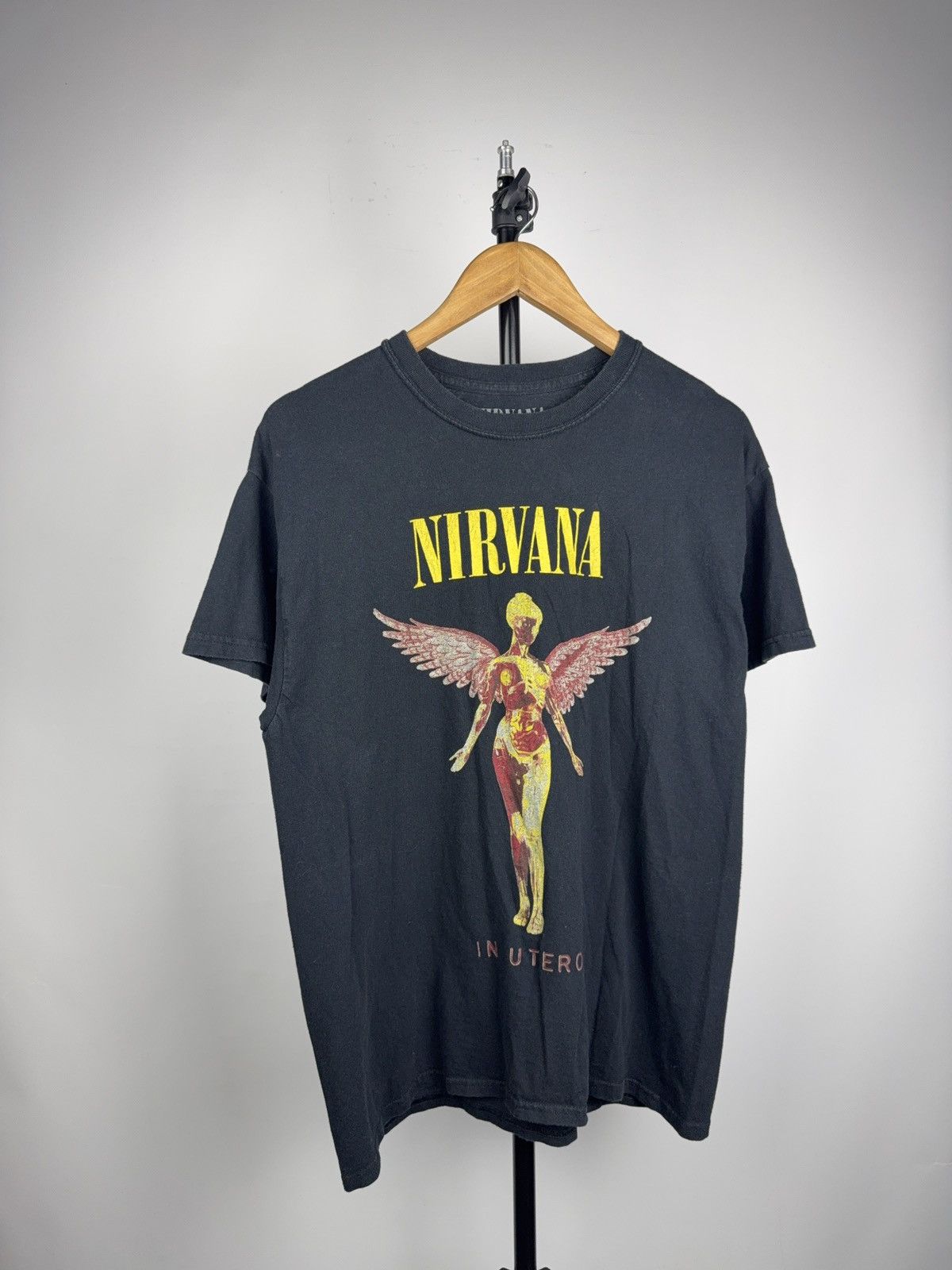 Nirvana 2020 Nirvana In Utero Angel Anatomy Graphic Grunge T-Shirt Size US M / EU 48-50 / 2 - 1 Thumbnail
