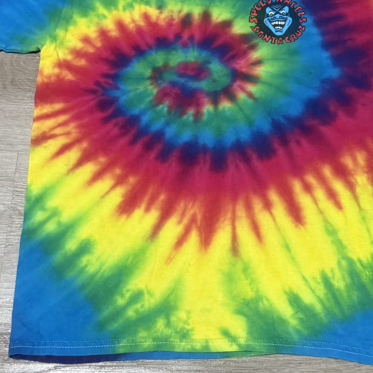 Santa Cruz Skateboards Santa Cruz Skateboards Screaming Hand Tie Dye Colorful Tee M Size US M / EU 48-50 / 2 - 5 Thumbnail