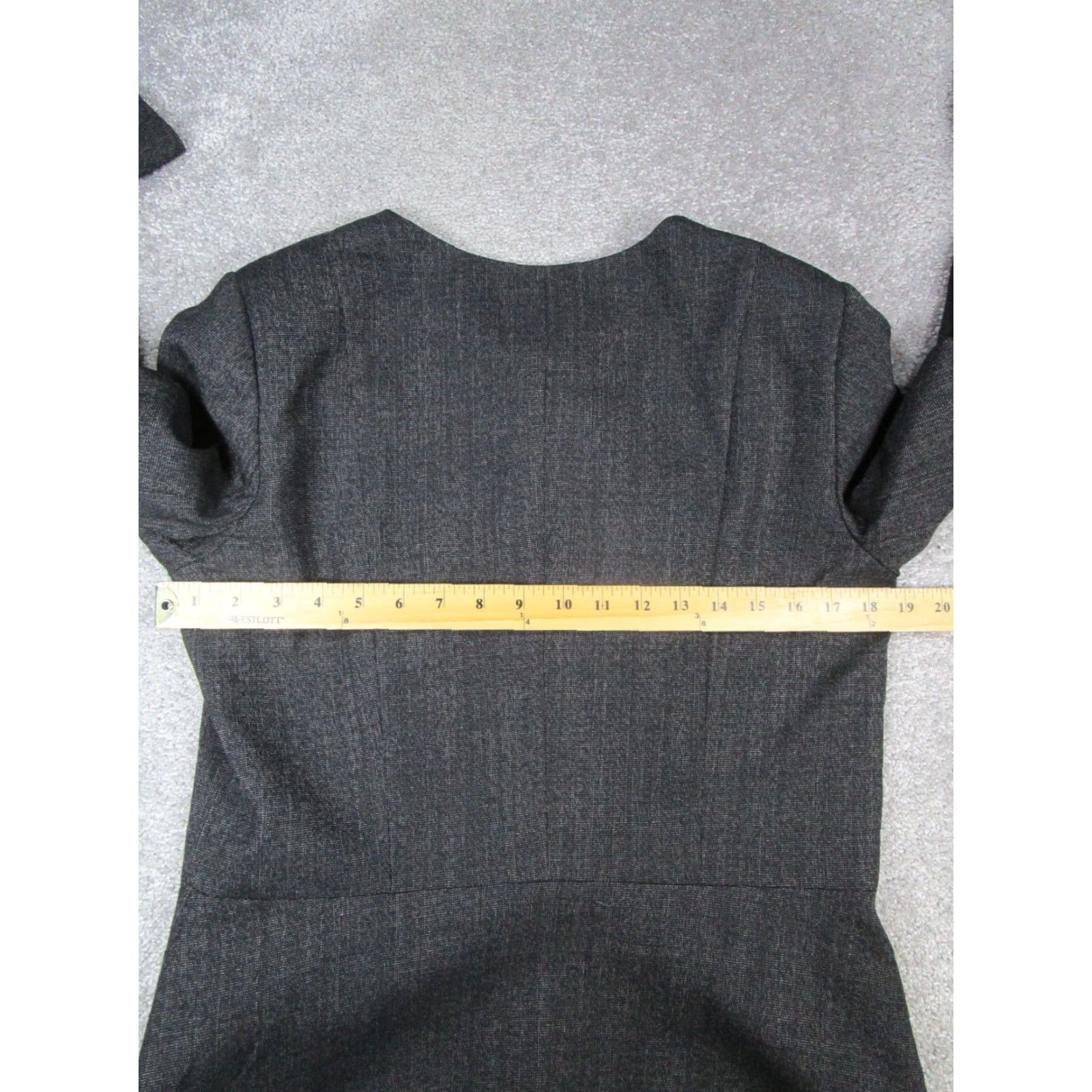 Theory VINTAGE Theory Jacket Womens 12 Black Wool Full Zip Size XL / US 12-14 / IT 48-50 - 6 Thumbnail
