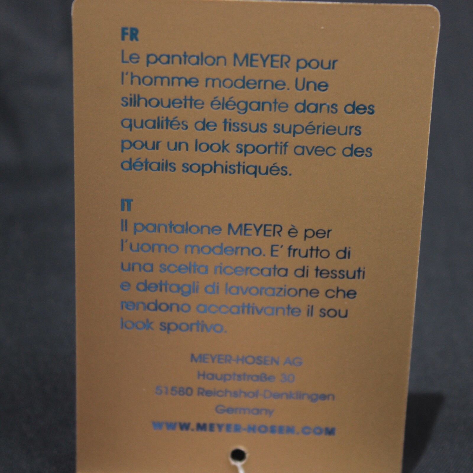 Other Meyer New with tags Dress Pants Size 42 US In Blue Size US 42 / EU 58 - 8 Thumbnail