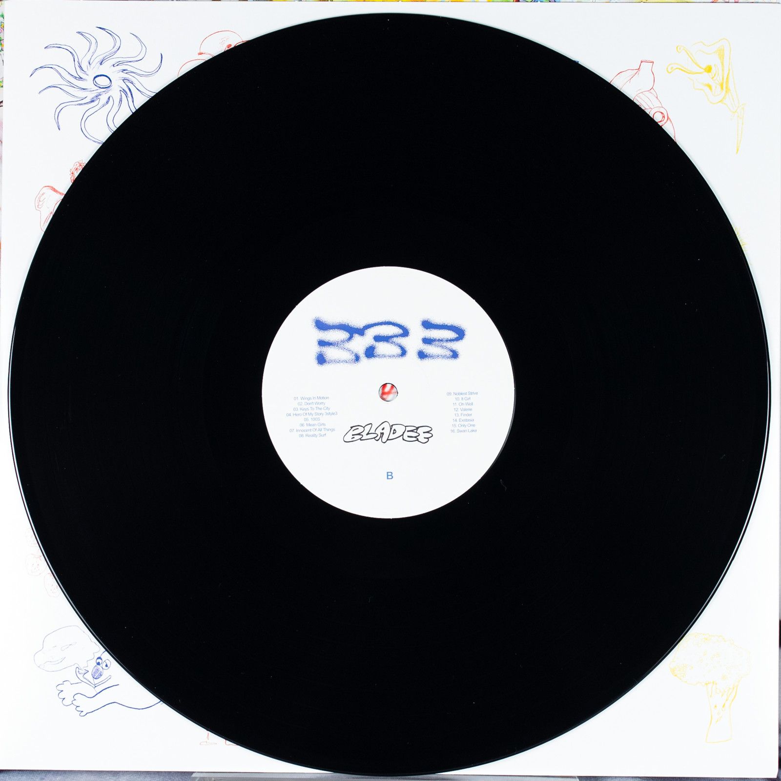 Drain Gang × Sad Boys BLADEE VINYL 333 SIGNED AUTOGRAPHED Ecco2k Size ONE SIZE - 18 Thumbnail