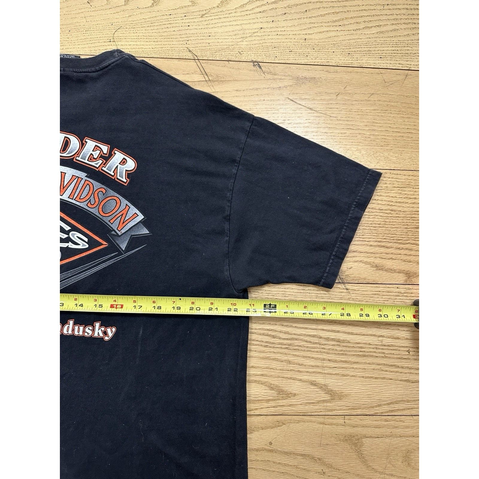 Harley Davidson × Vintage Vintage Harley Davidson "Size Does Matter" T-shirt Size US XL / EU 56 / 4 - 7 Thumbnail