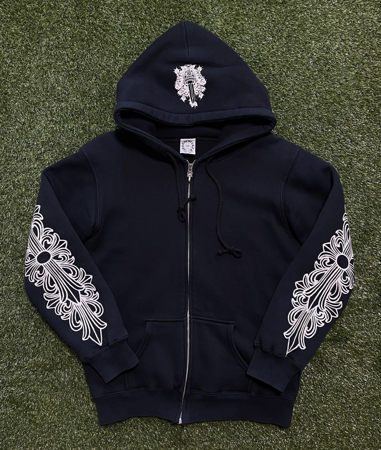 Chrome Hearts 90s old Chrome Hearts Heavy Thermal hoodie authentic size S Size US S / EU 44-46 / 1 - 2 Thumbnail