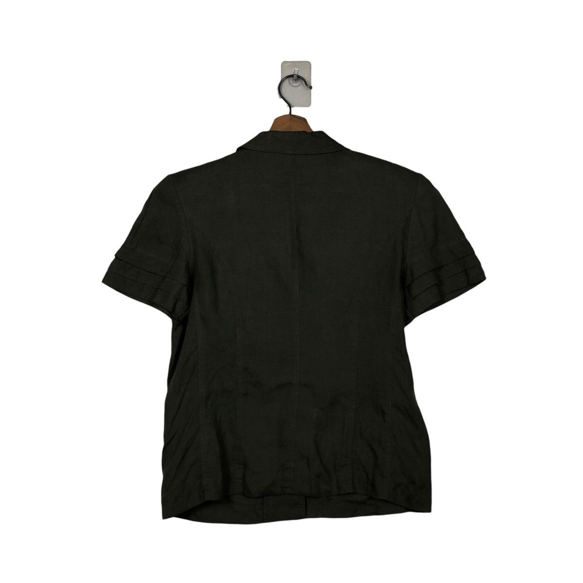 Fendi 📌Vintage Fendi Short Sleeve Shirt Jacket Size US M / EU 48-50 / 2 - 9 Thumbnail