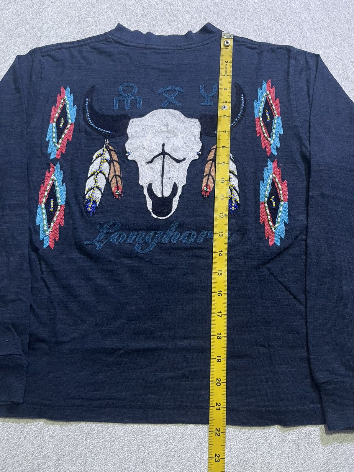 Hysteric Glamour Y2K clover leaf embroidered long sleeve t-shirt Size US M / EU 48-50 / 2 - 11 Thumbnail