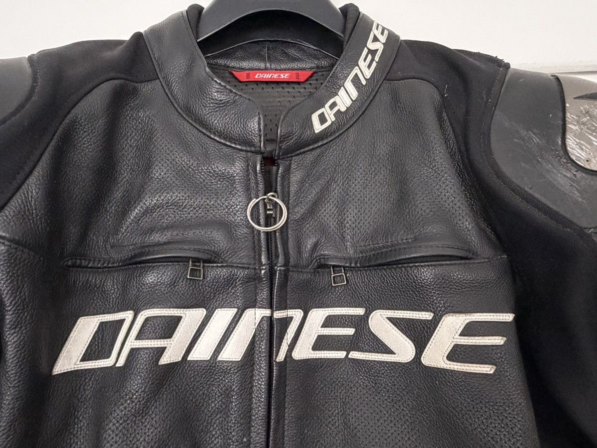 Dainese DAINESE RACING 3 D AIR MENS LEATHER SPORTS MOTORCYCLE JACKET Size US L / EU 52-54 / 3 - 3 Thumbnail
