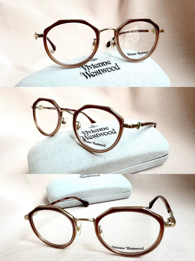 Vivienne Westwood Vivienne Westwood Nerd octagonal edge glasses Size ONE SIZE - 1 Thumbnail