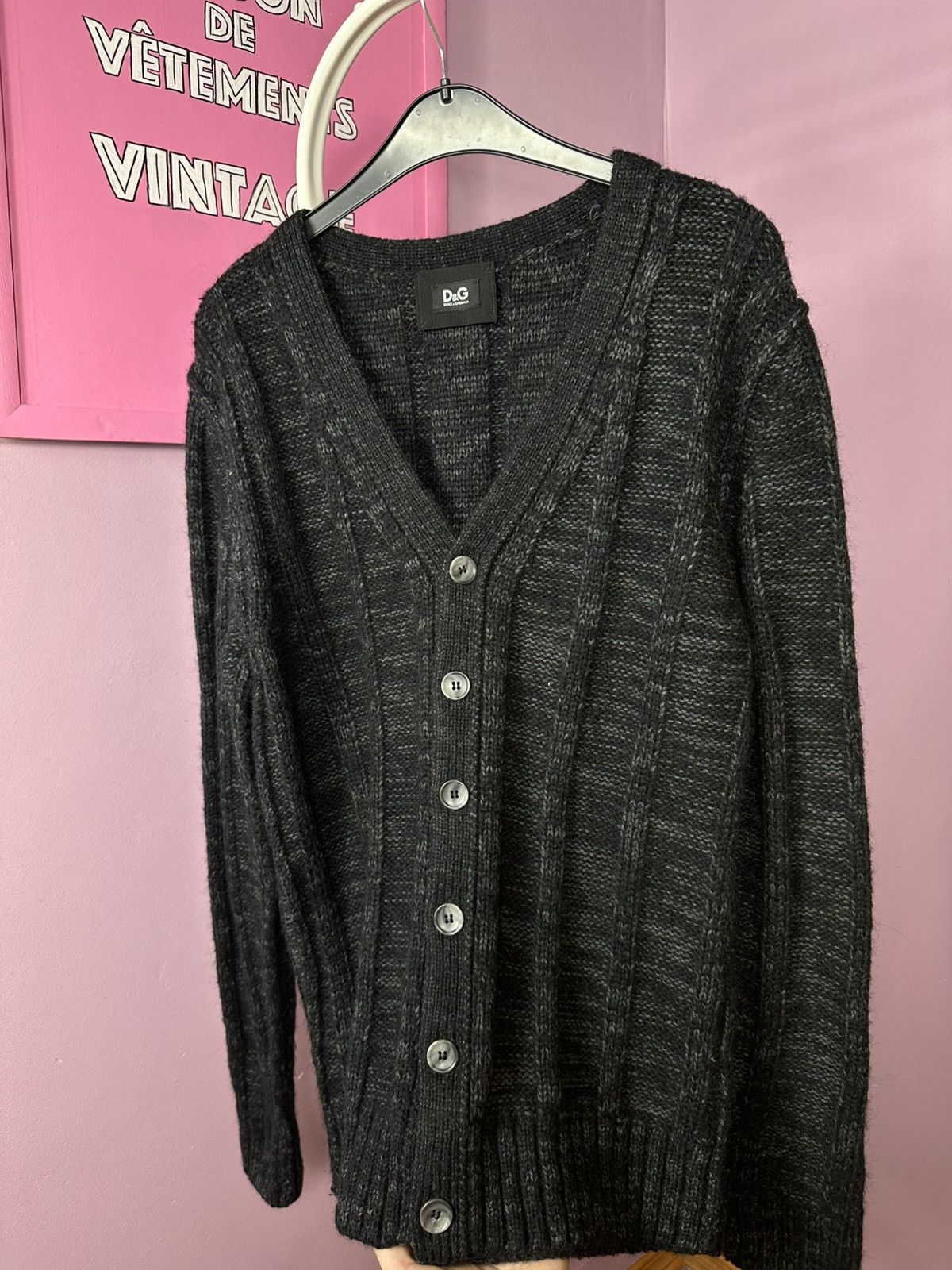 Dolce & Gabbana 2000 Dolce Gabbana Knitted Button Up Cardigan Sweater Wool Size US M / EU 48-50 / 2 - 5 Thumbnail