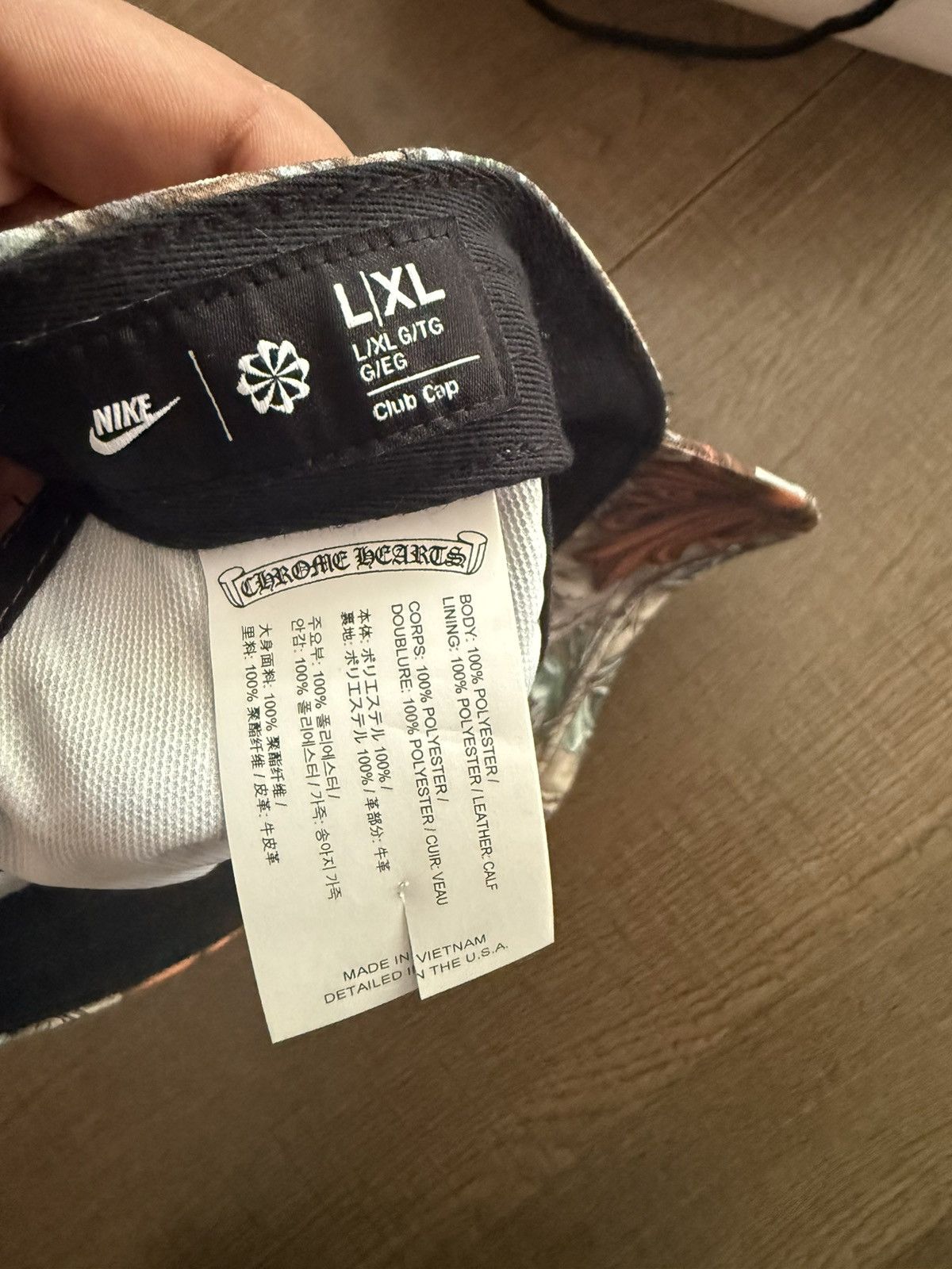 Chrome Hearts × Drake Chrome Hearts Nike Nocta Drake Hat Size L/XL Size ONE SIZE - 4 Thumbnail