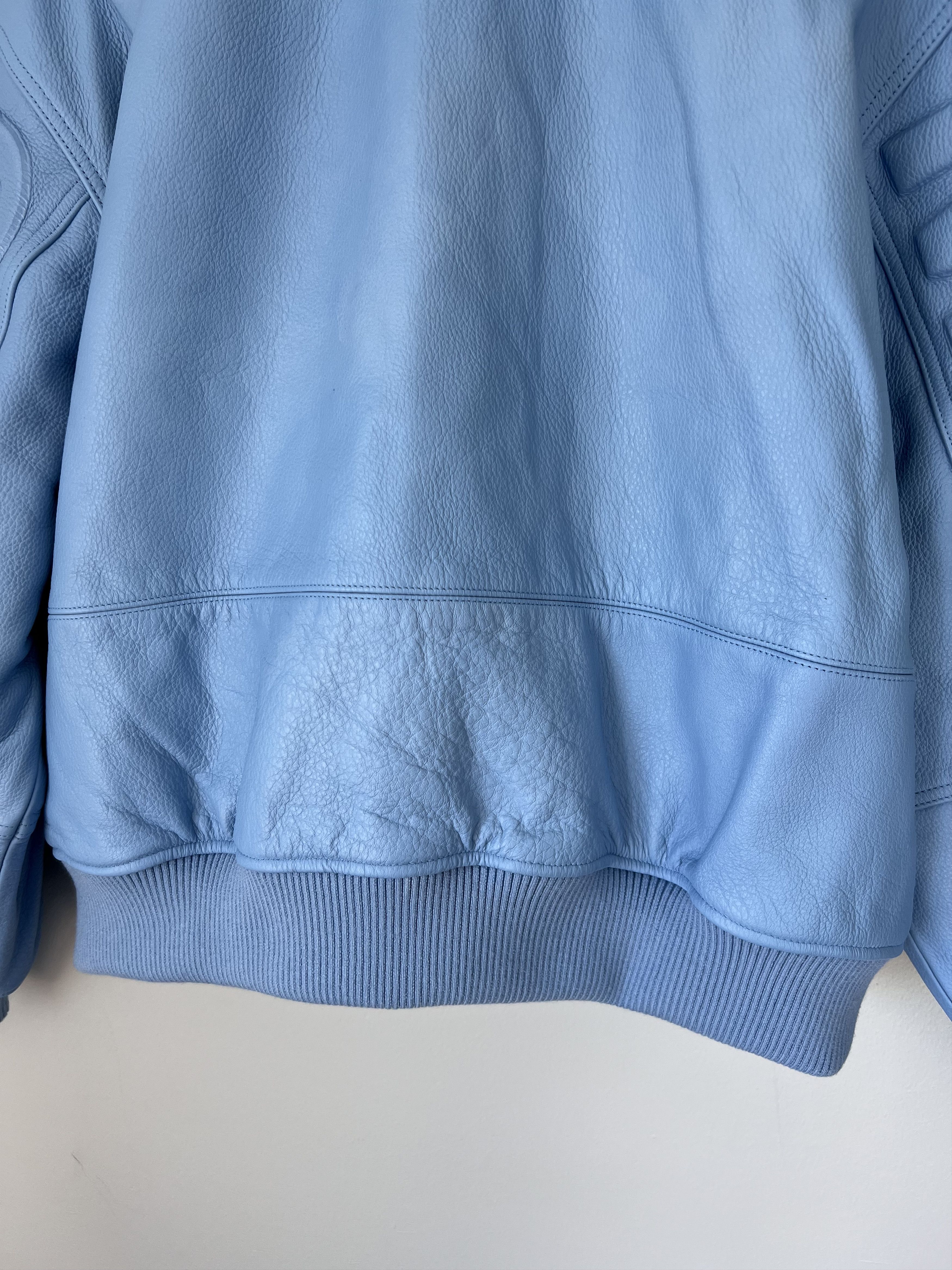 Supreme Supreme Gore-Tex Infinium Windstopper Leather Varsity Jacket Size US L / EU 52-54 / 3 - 6 Thumbnail