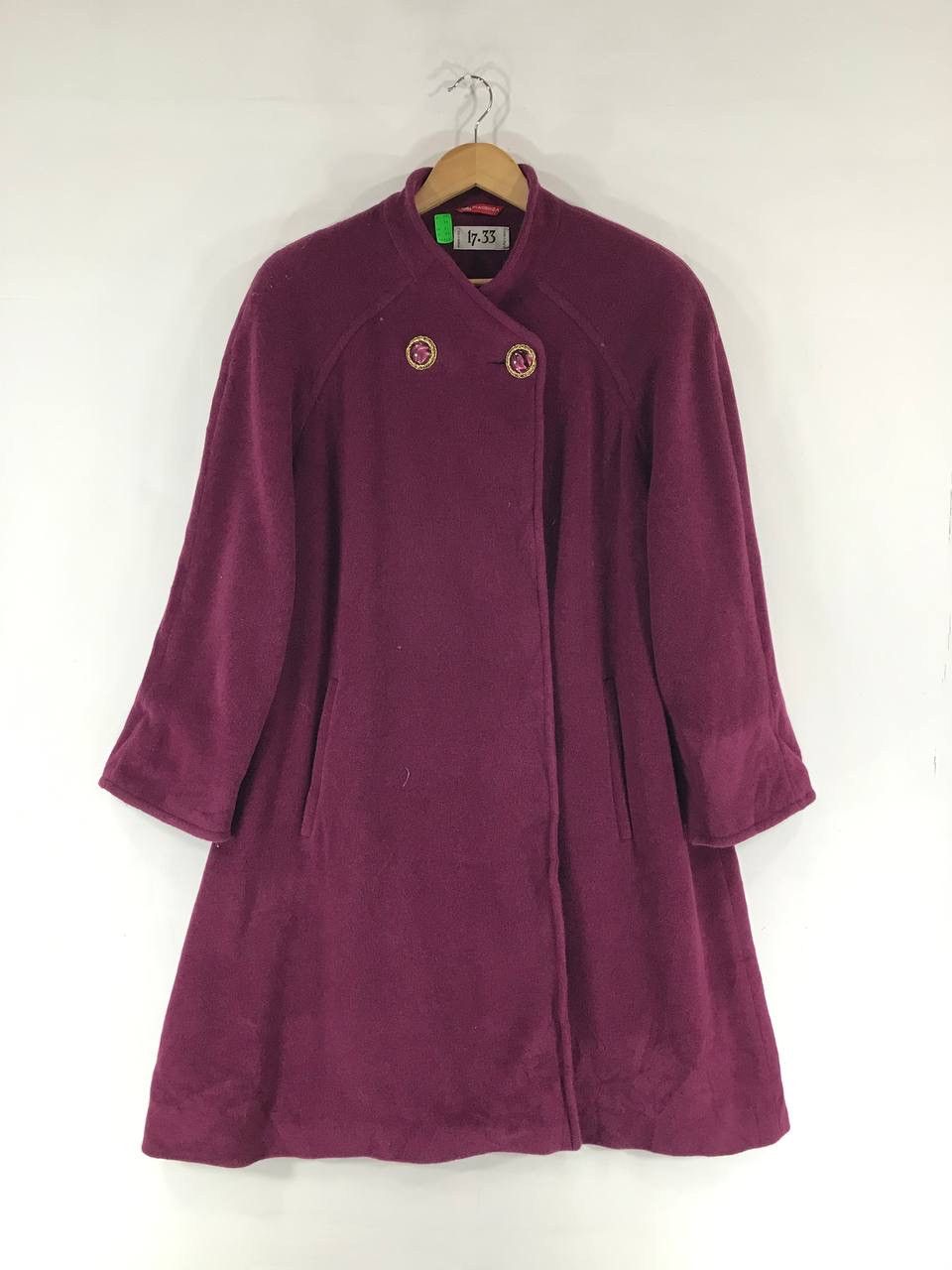 Vintage Italian Piacenza 17.33 Long Wool Jacket