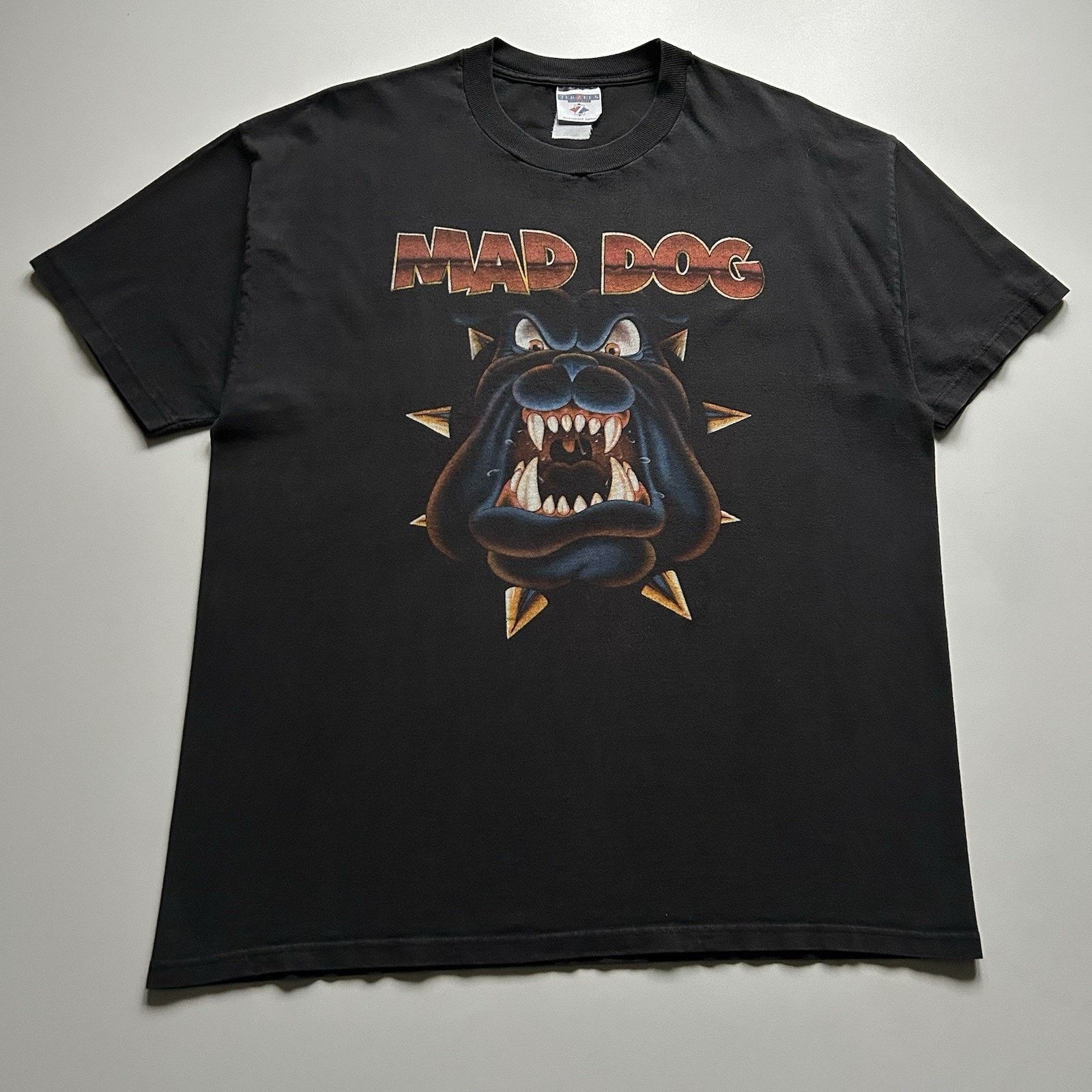 Vintage USMC Mad Dog Shirt XL United States Marine Corp Dog