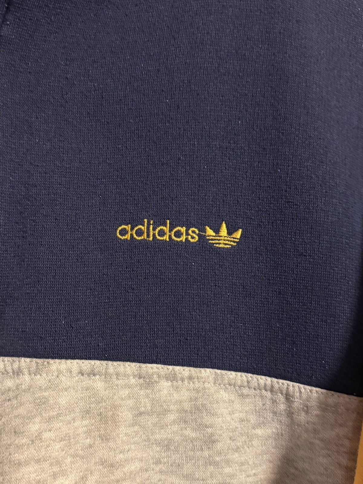 Adidas vtg 80s adidas 3 tone zip up sweatshirt fits M-L Size US M / EU 48-50 / 2 - 5 Thumbnail