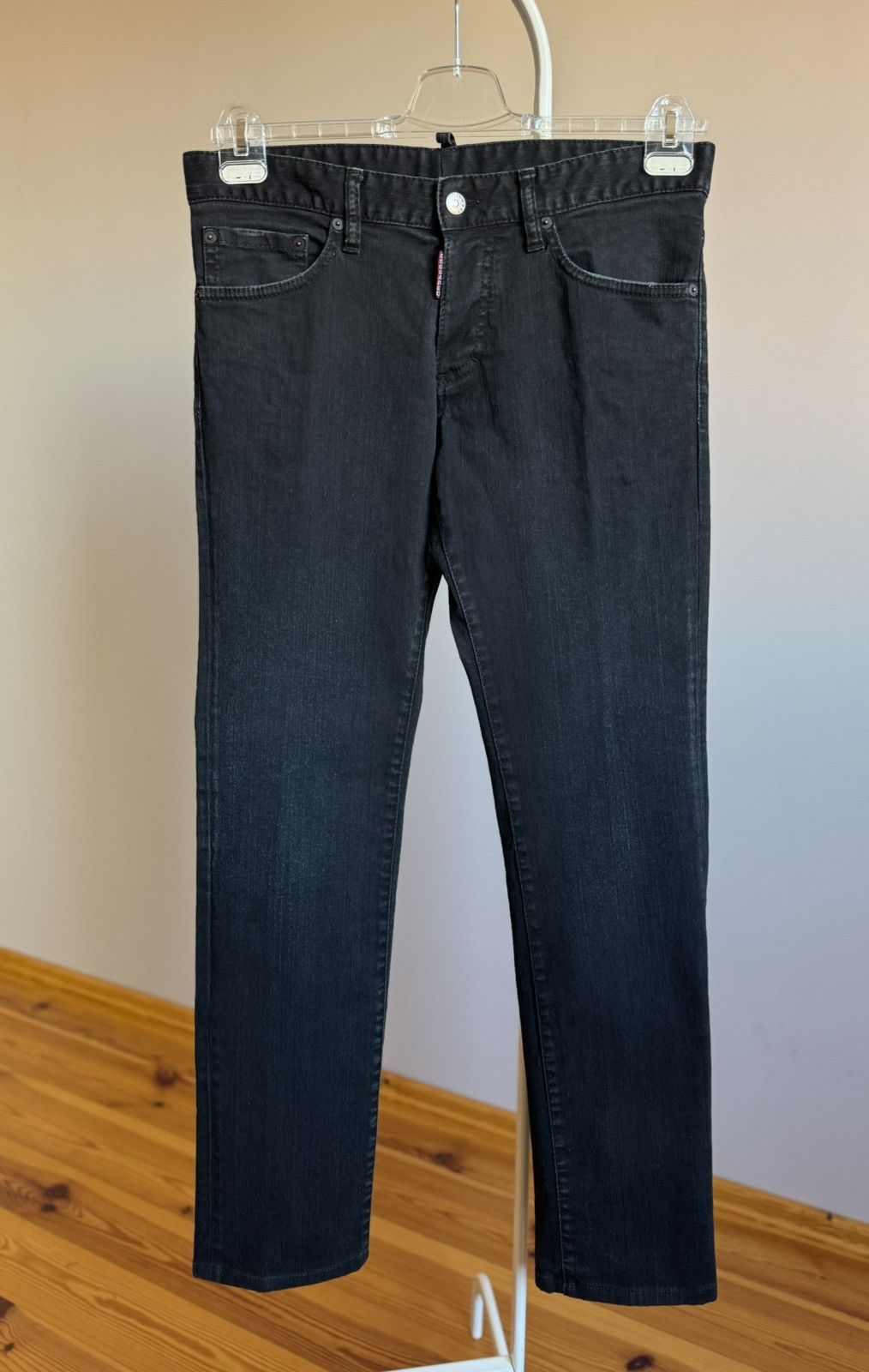 Dsquared2 Dsquared2 Metal Logo Denim Pants Black Jeans 48 Size US 30 / EU 46 - 3 Thumbnail