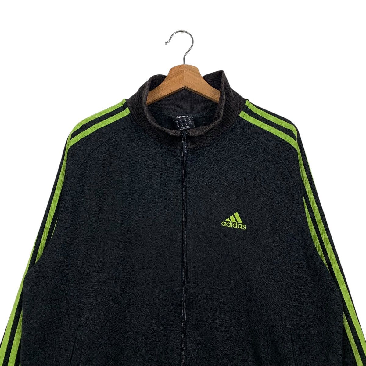 Adidas ADIDAS Embroidery Small Logo Sweater Jacket #1760-C78 Size US M / EU 48-50 / 2 - 2 Thumbnail