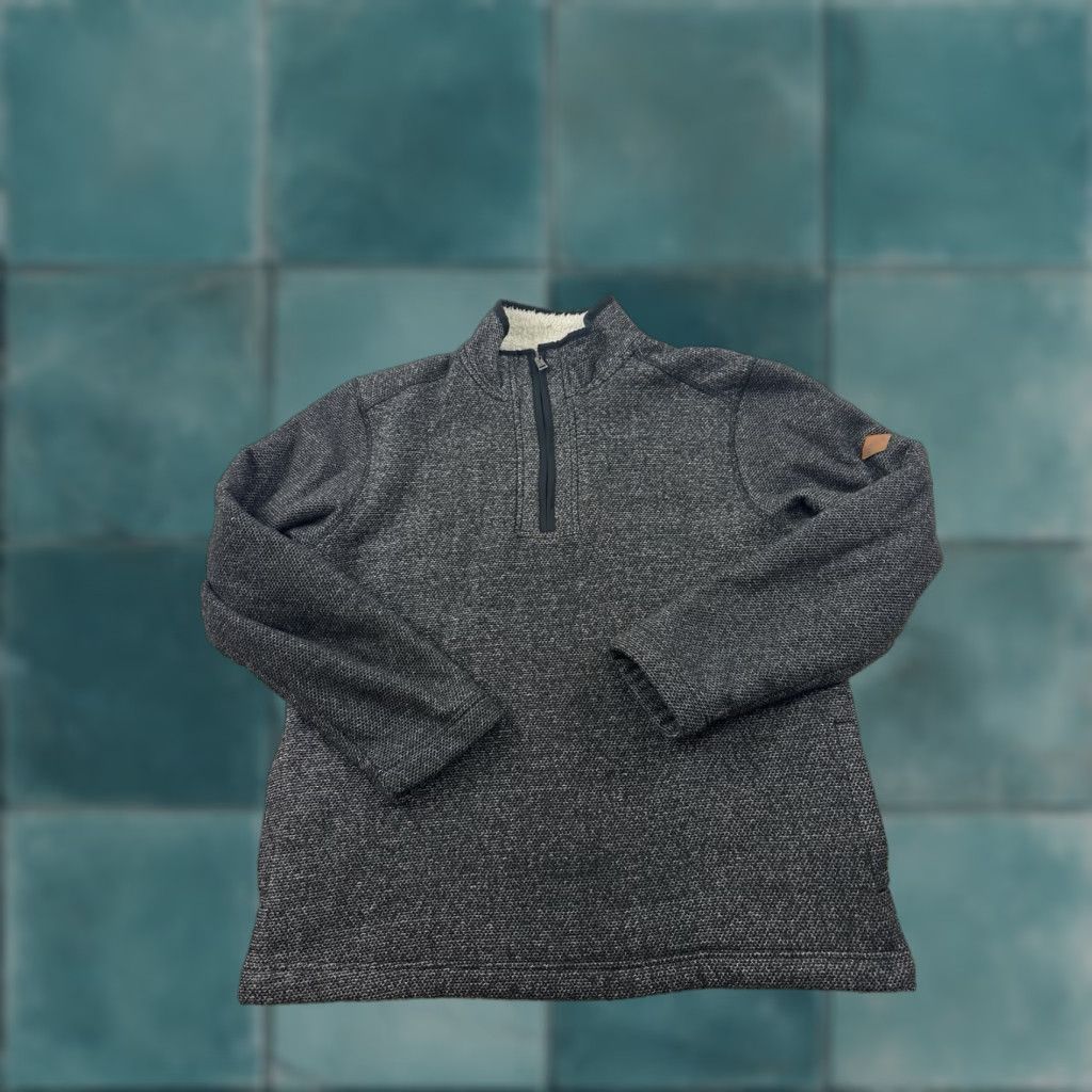 Orvis Orvis Sweater Mens Medium Gray 1/4 Zip Pullover Fleece Lined Mock Neck Travel Casual Shipping: N/A Size US M / EU 48-50 / 2 - 1 Thumbnail