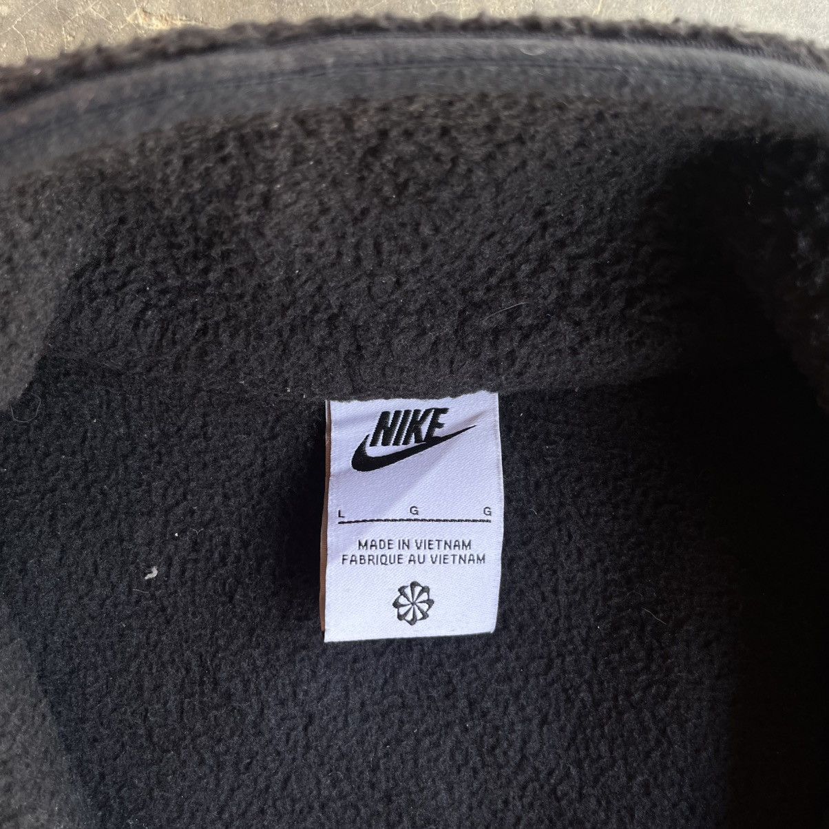 Nike × Vintage Nike Sherpa full zip jacket Size US L / EU 52-54 / 3 - 6 Thumbnail