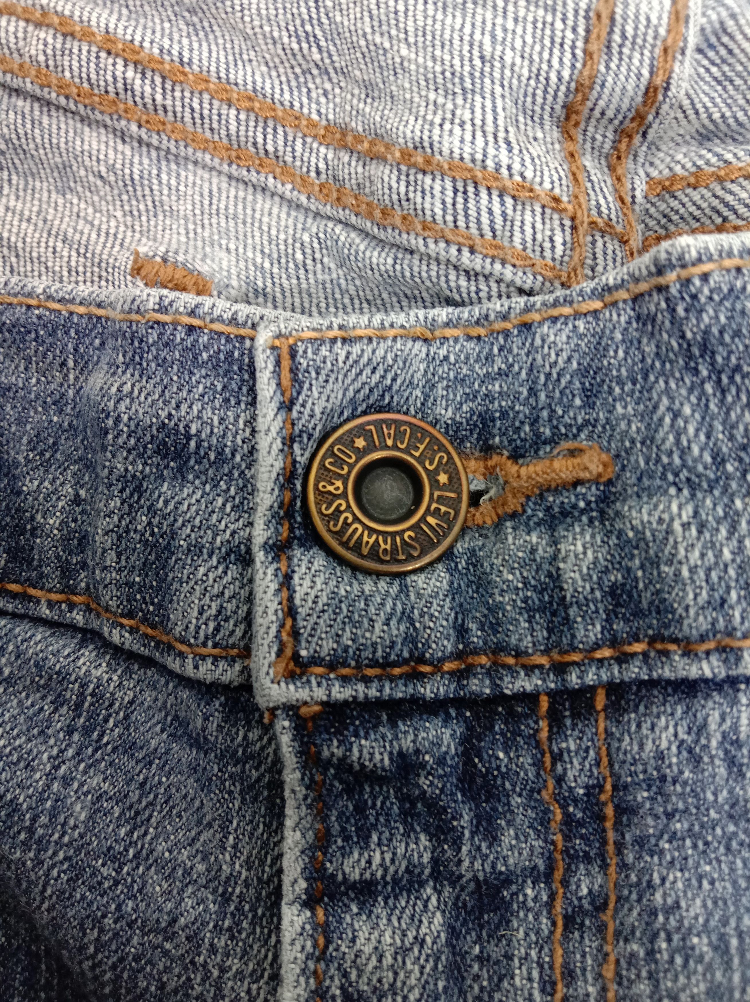 Levi's Vintage Levi's 515 Flare Jeans Blue Wash Denim Size 30" / US 8 / IT 44 - 10 Thumbnail