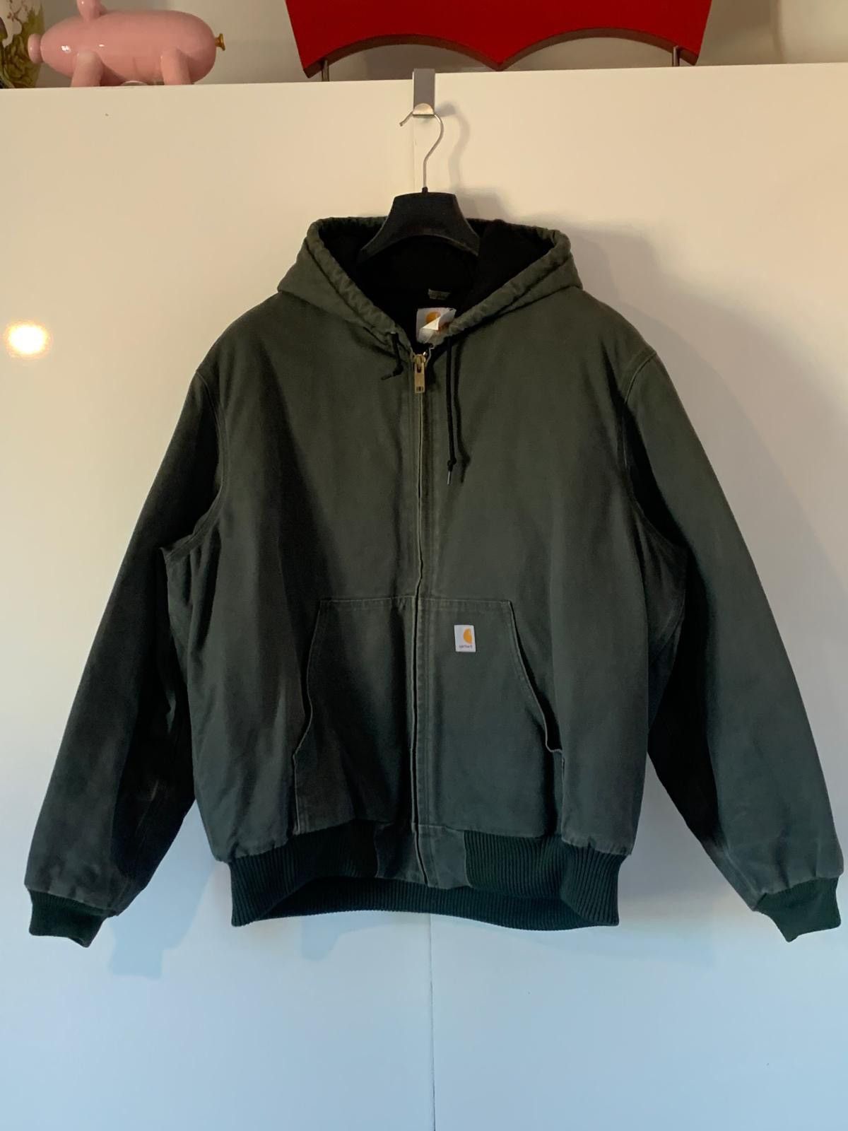 Carhartt Active Jacket J140 DTR Carhartt USA size XL green used Size US XL / EU 56 / 4 - 2 Thumbnail