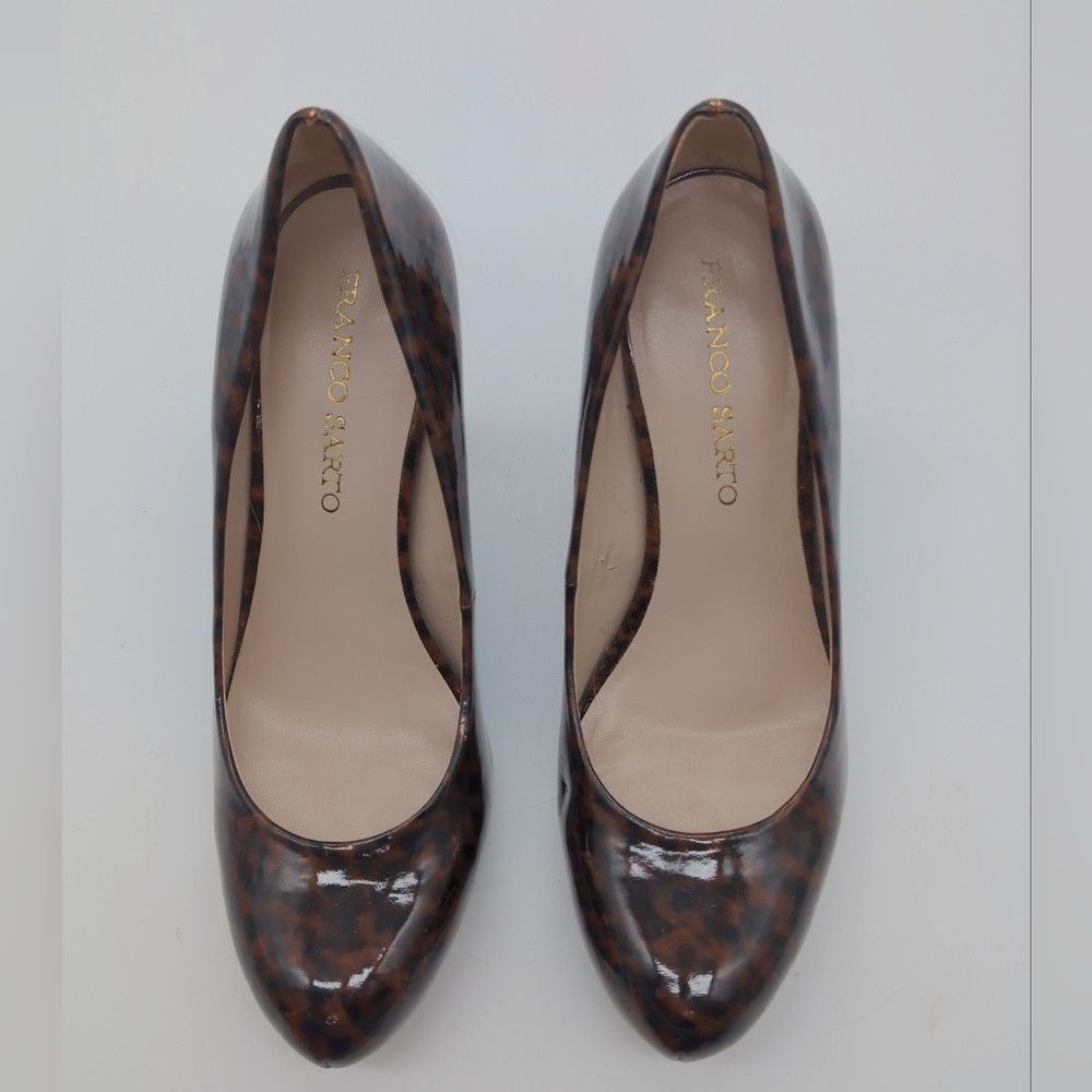 Franco Sarto Franco Sarto Sz 9 Elegant Brown leopard Pumps L-Cicero Leo Size US 9 / IT 39 - 3 Thumbnail