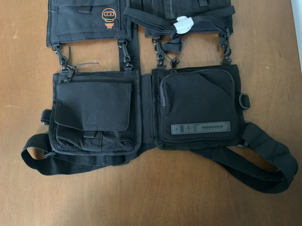 Bershka Bershka Urbanwear Multipocket Chest Bag Size ONE SIZE - 6 Thumbnail